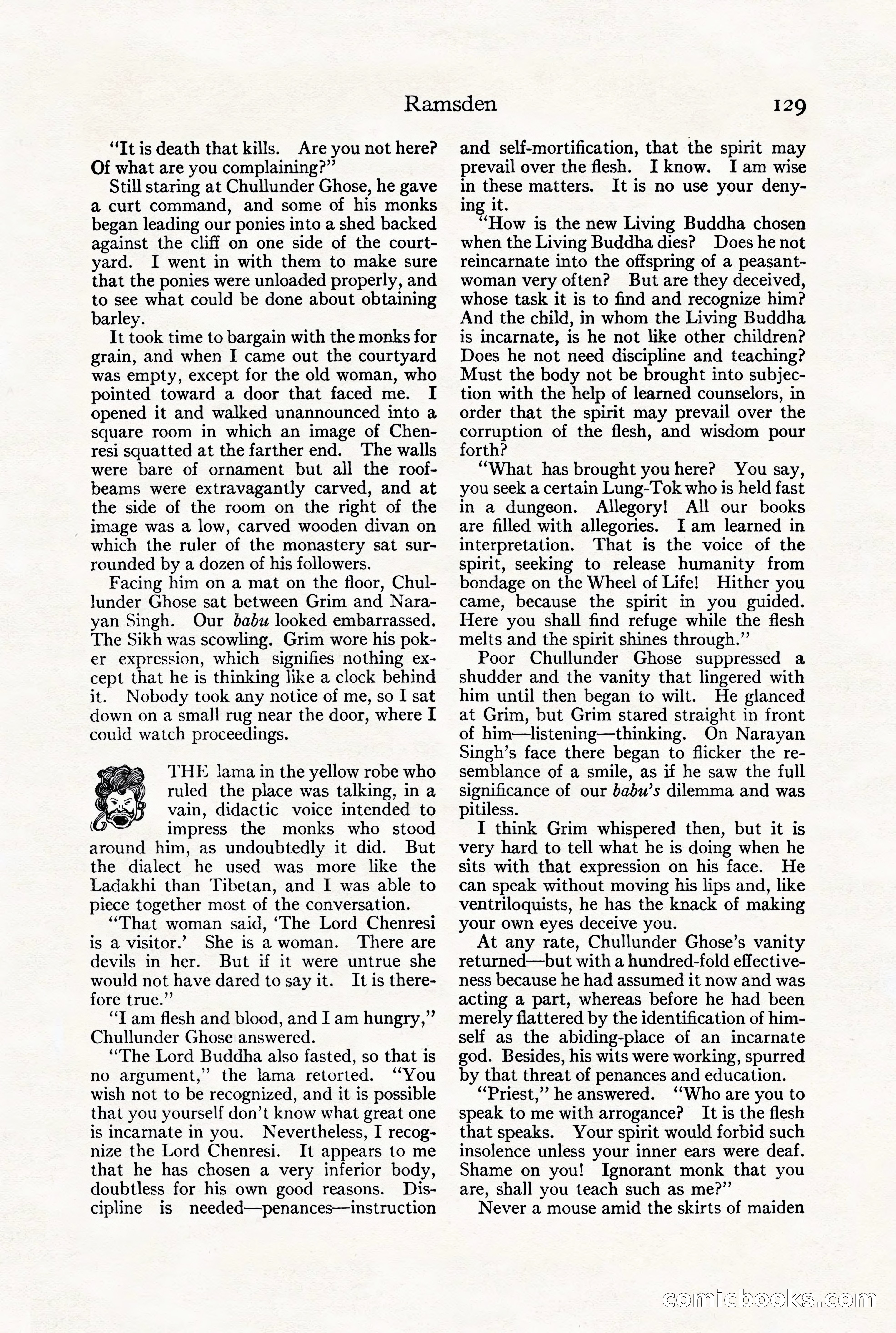 Adventure Magazine, July 23, 1926 — page 133 of 196