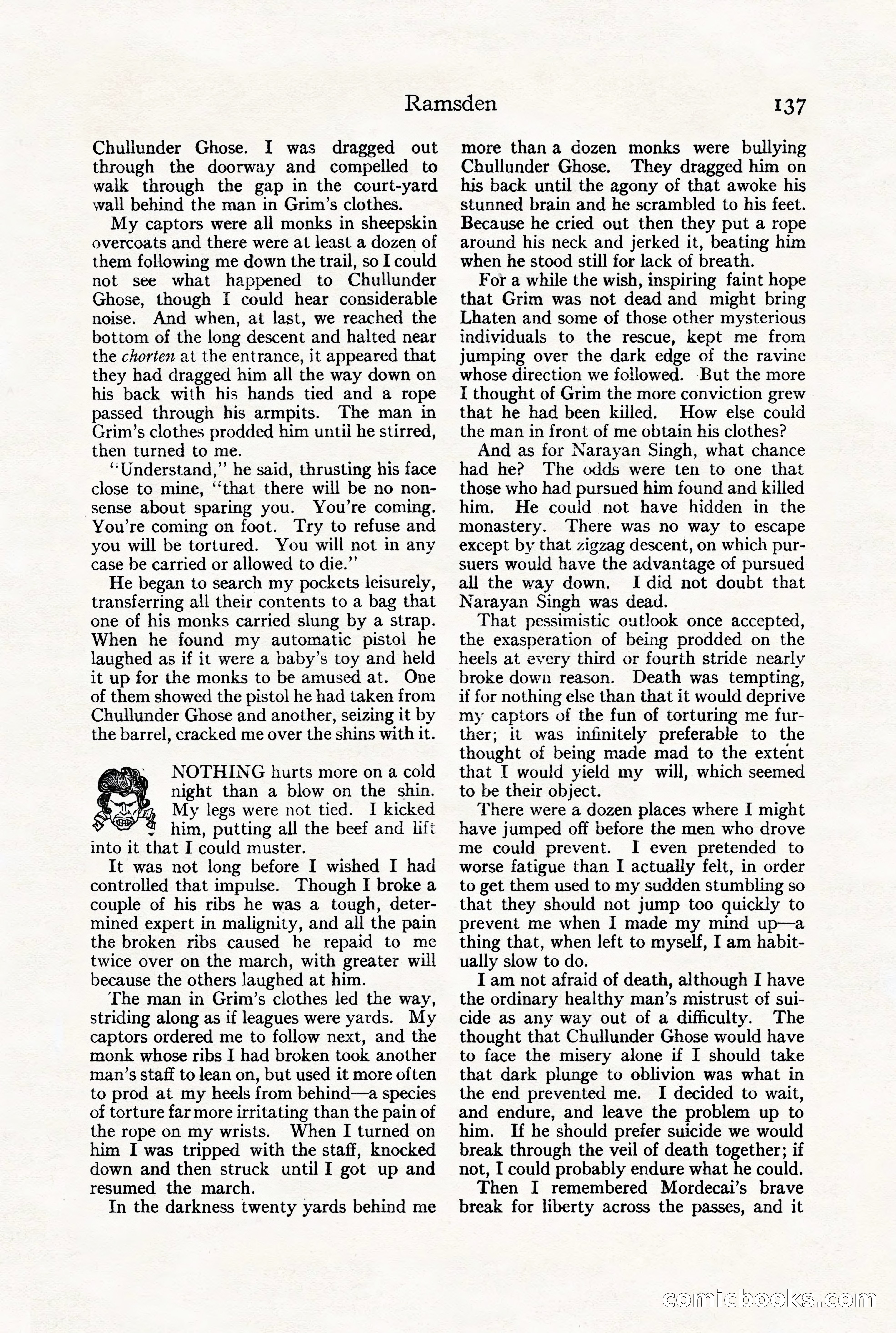 Adventure Magazine, July 23, 1926 — page 141 of 196