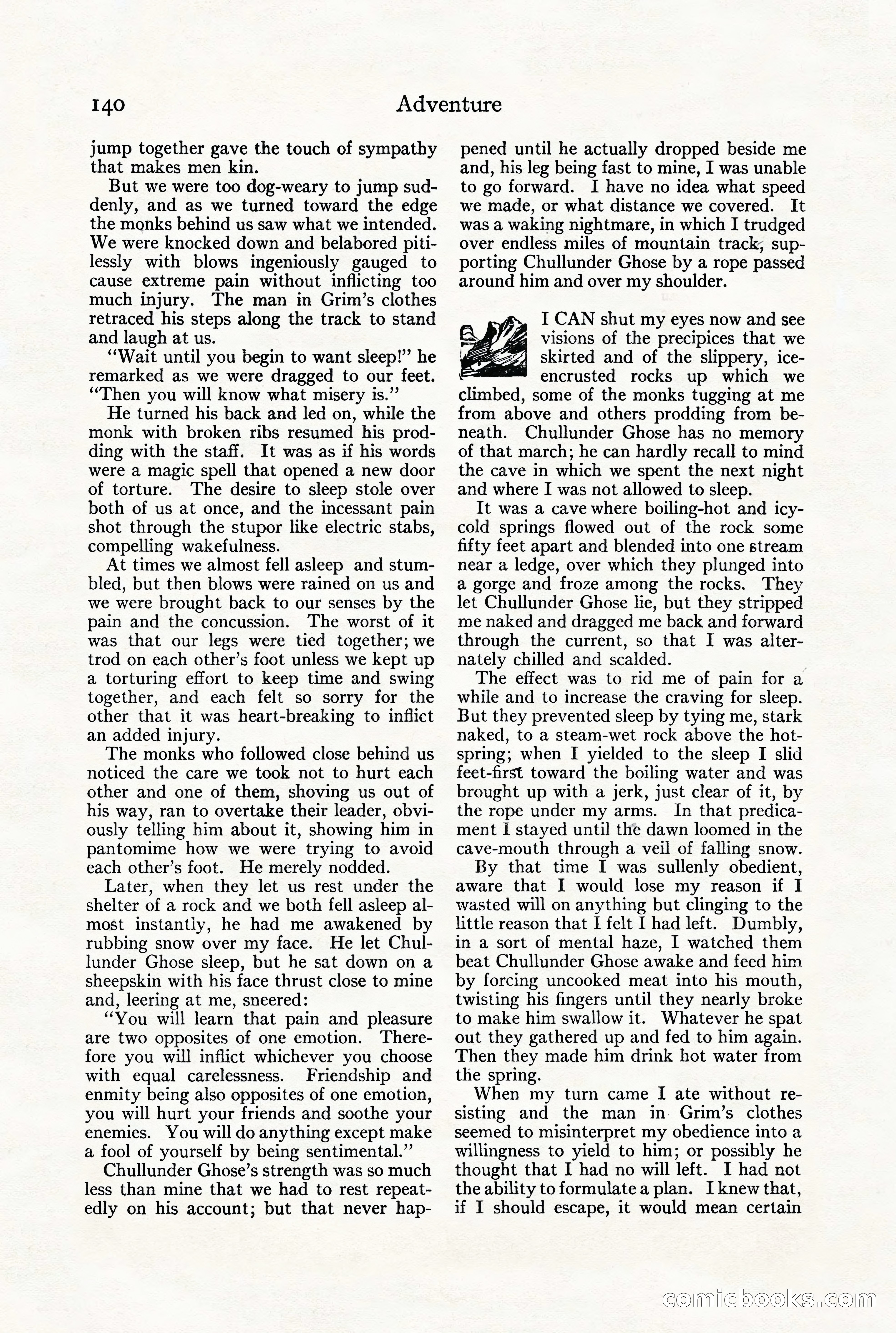 Adventure Magazine, July 23, 1926 — page 144 of 196