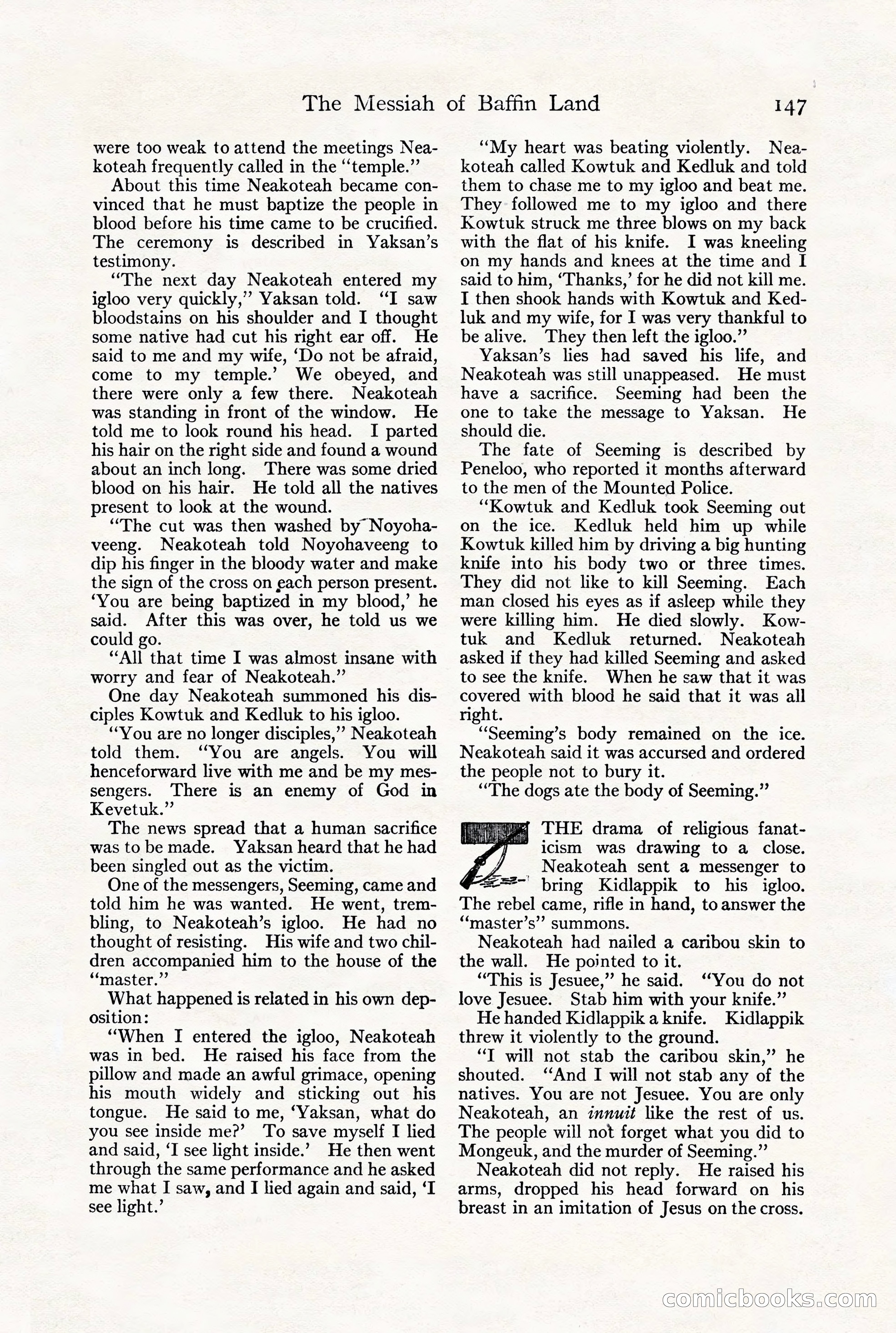 Adventure Magazine, July 23, 1926 — page 151 of 196