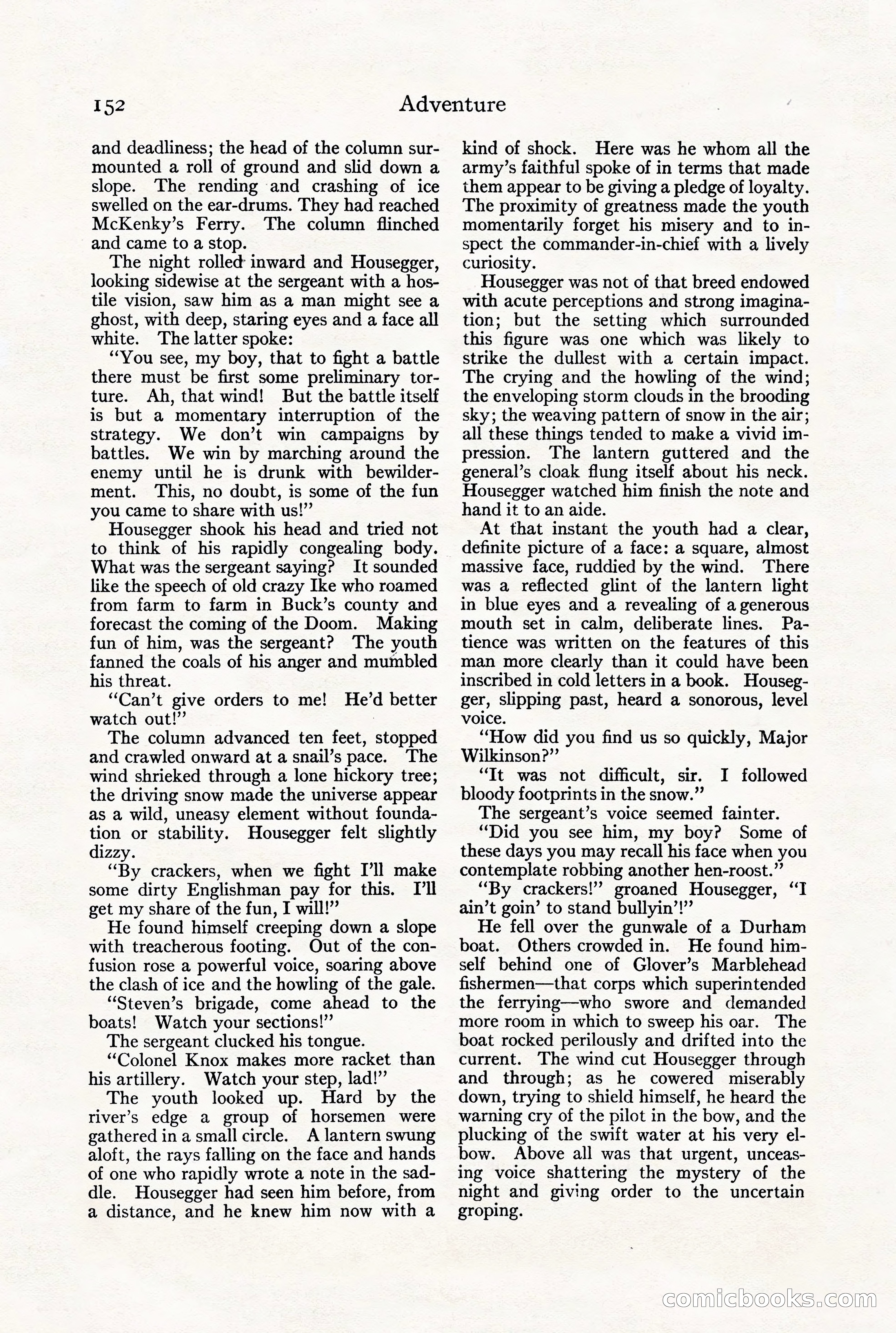 Adventure Magazine, July 23, 1926 — page 156 of 196