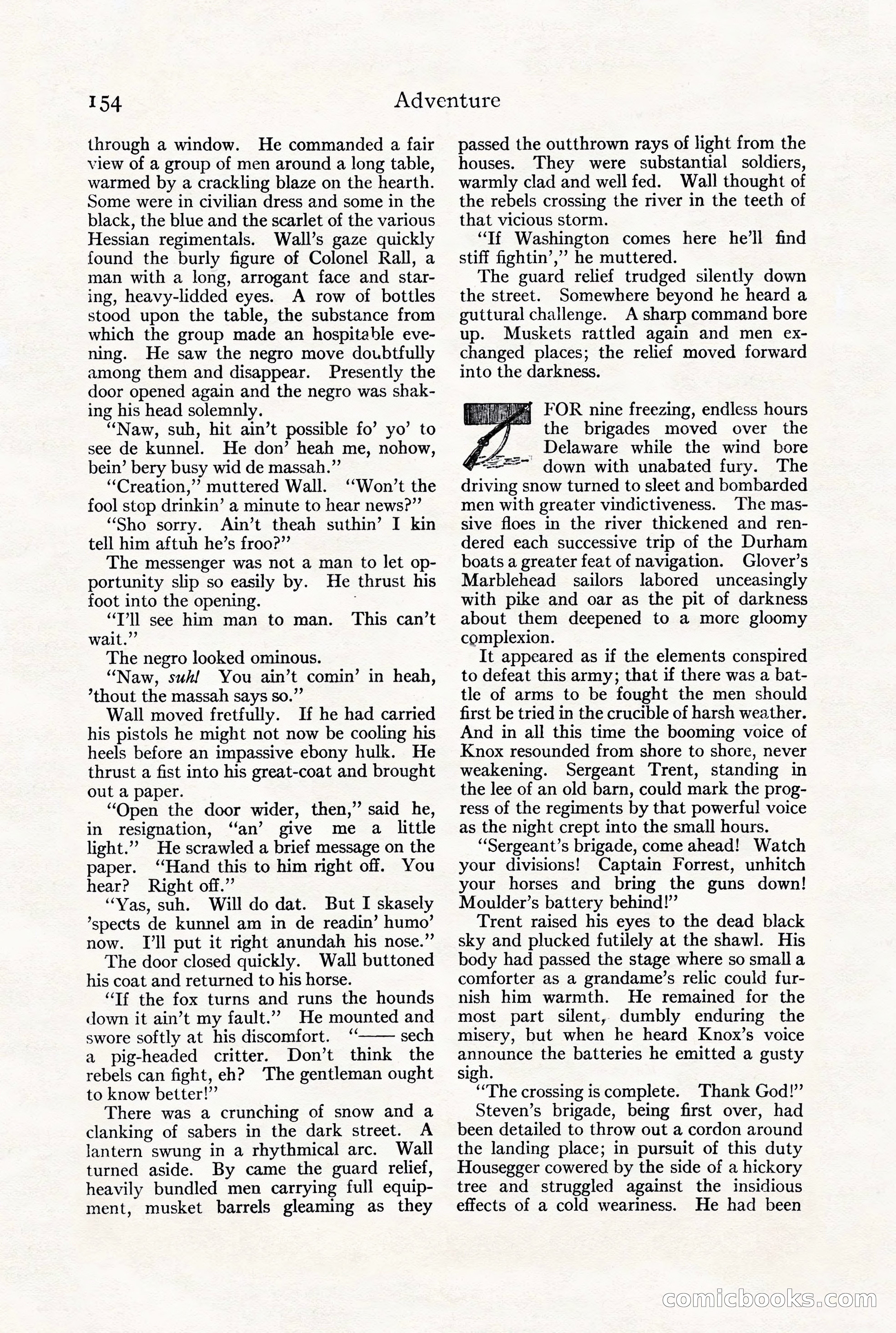 Adventure Magazine, July 23, 1926 — page 158 of 196