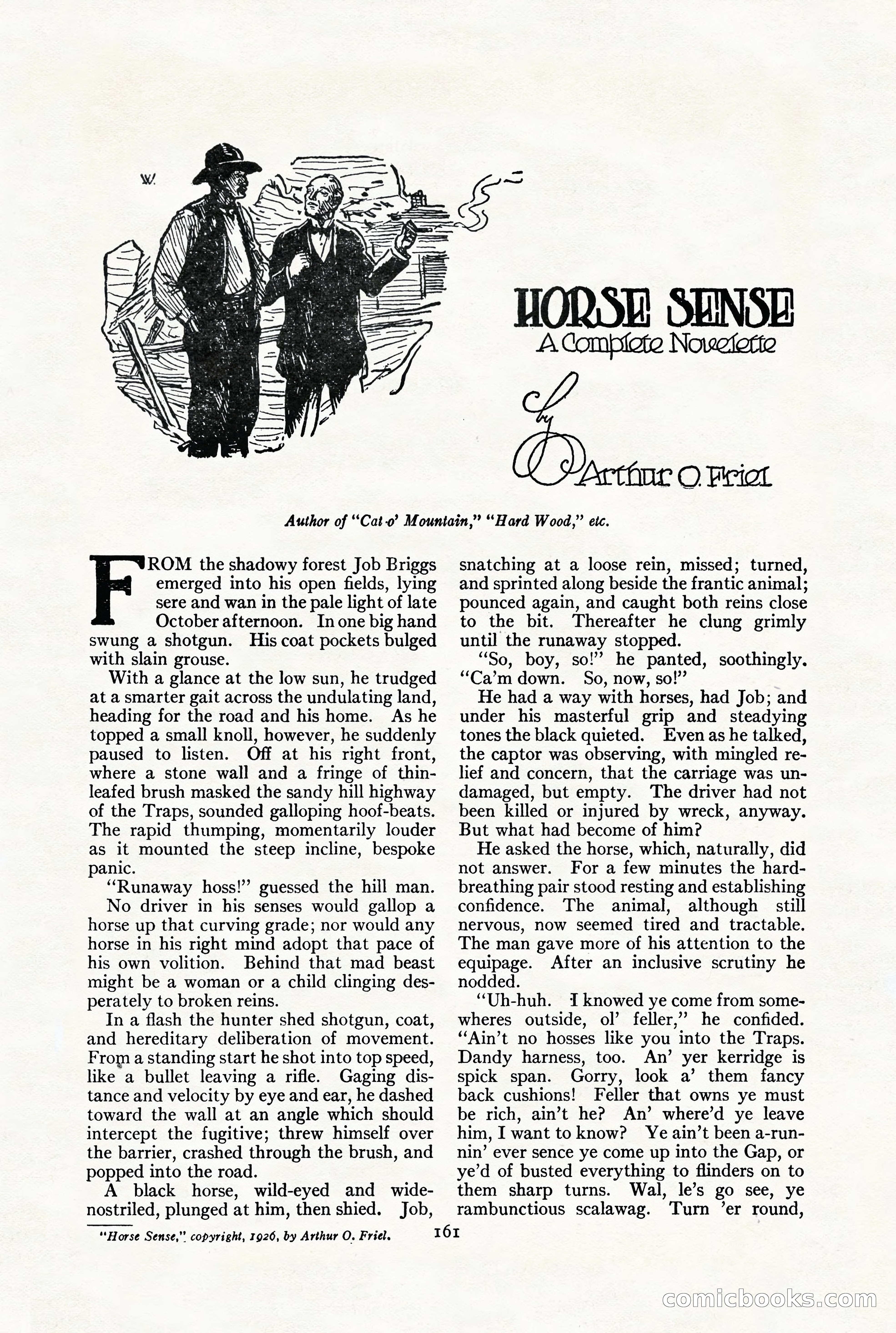 Adventure Magazine, July 23, 1926 — page 165 of 196