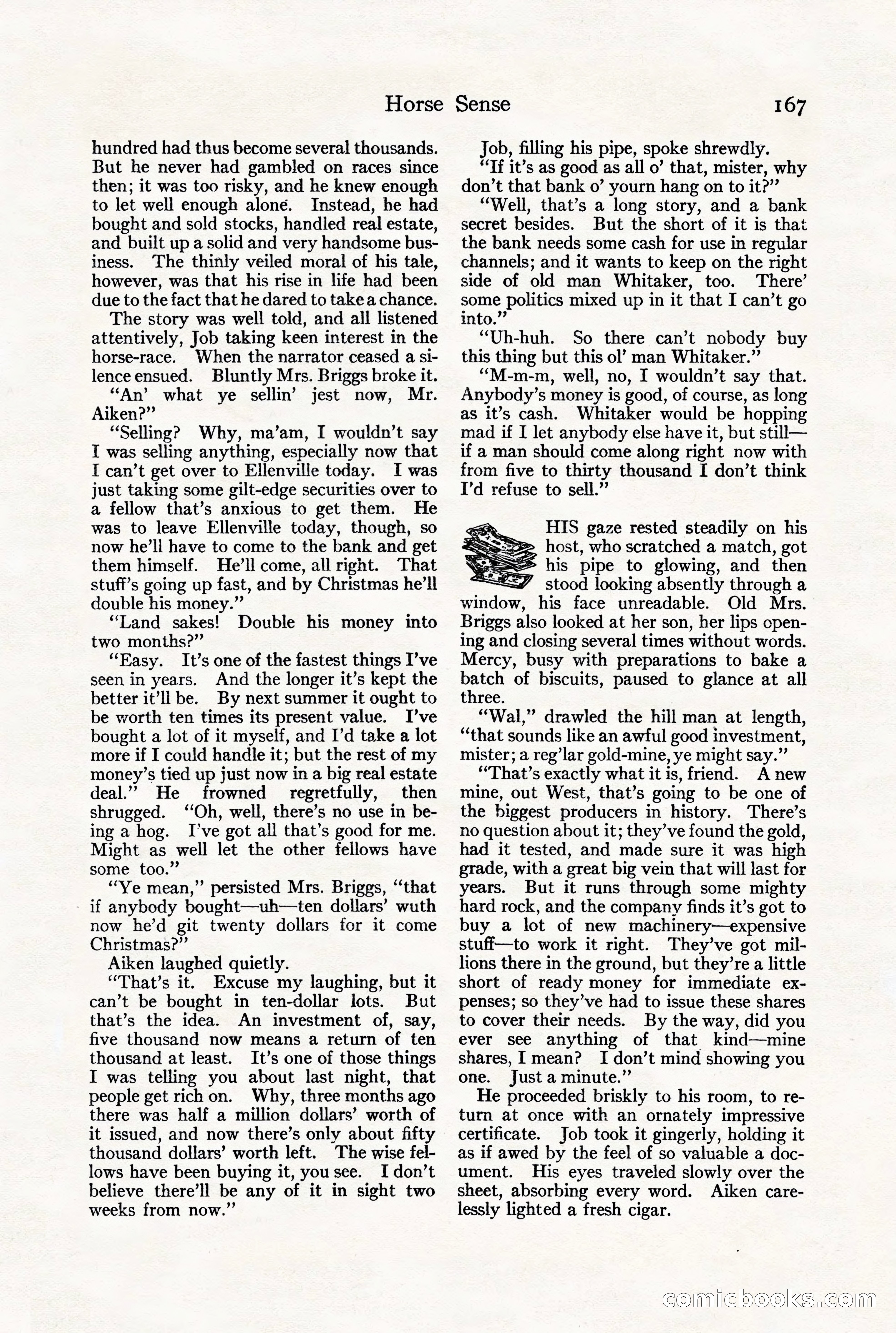 Adventure Magazine, July 23, 1926 — page 171 of 196