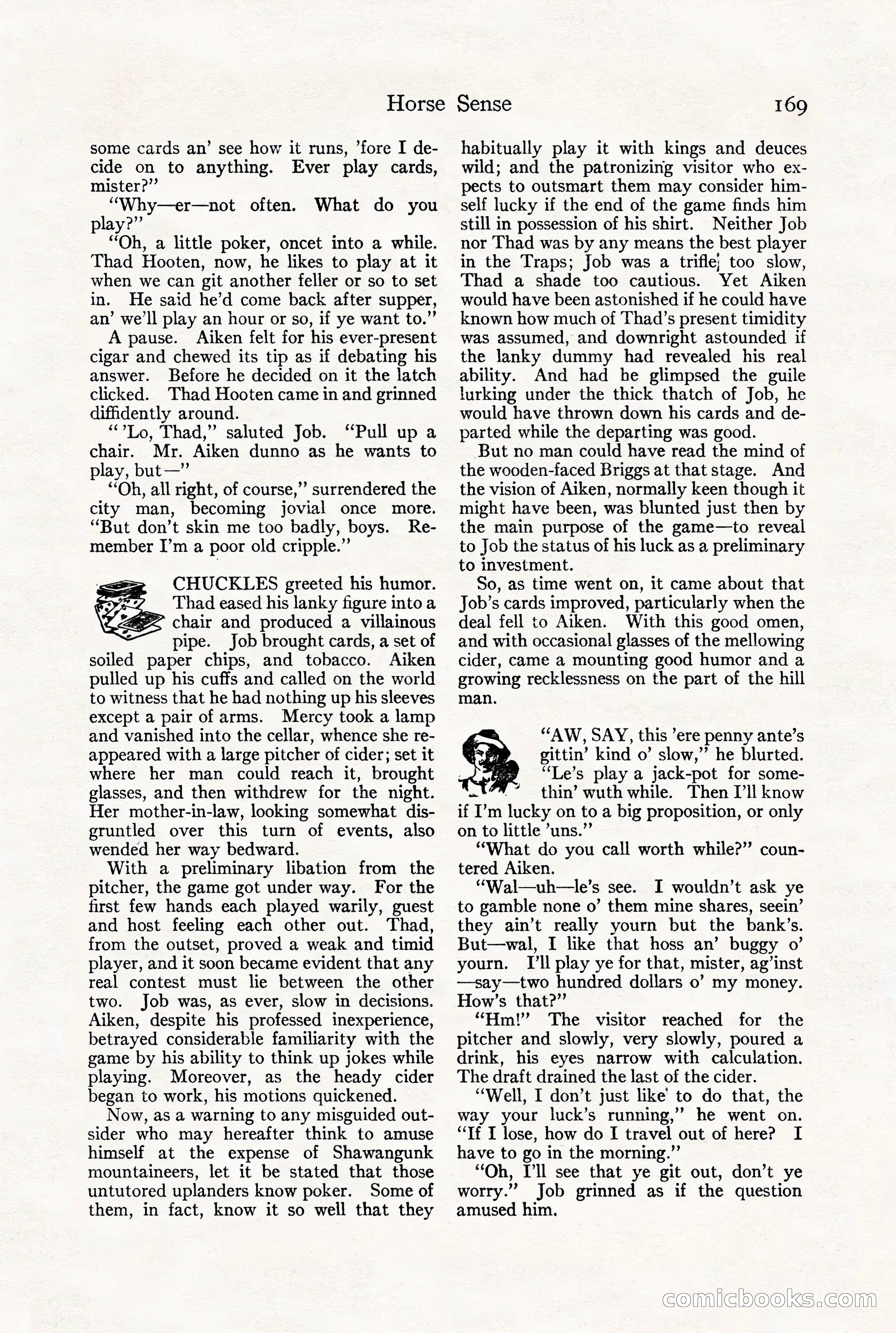 Adventure Magazine, July 23, 1926 — page 173 of 196