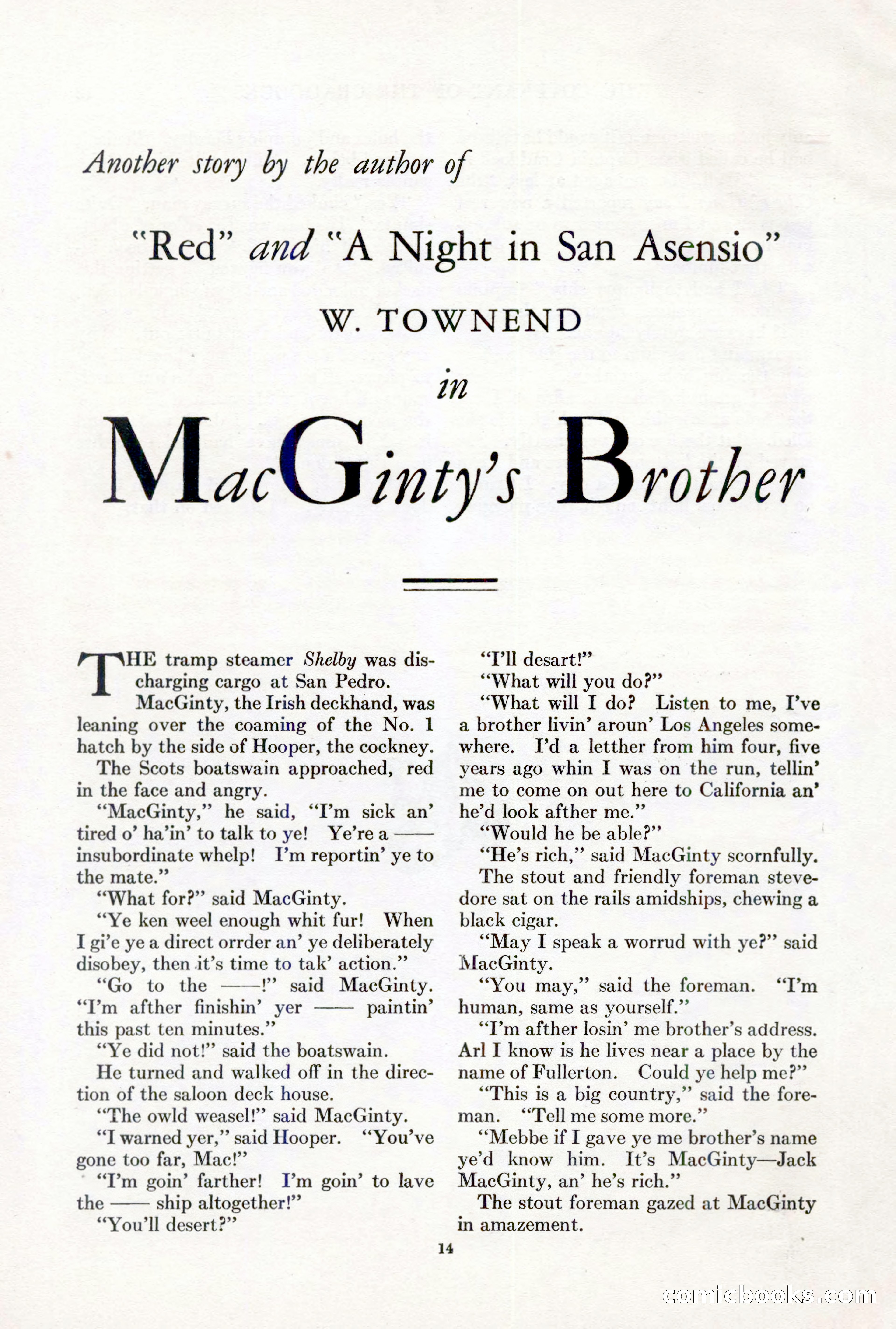 Adventure, February 1, 1927 — page 22 of 226