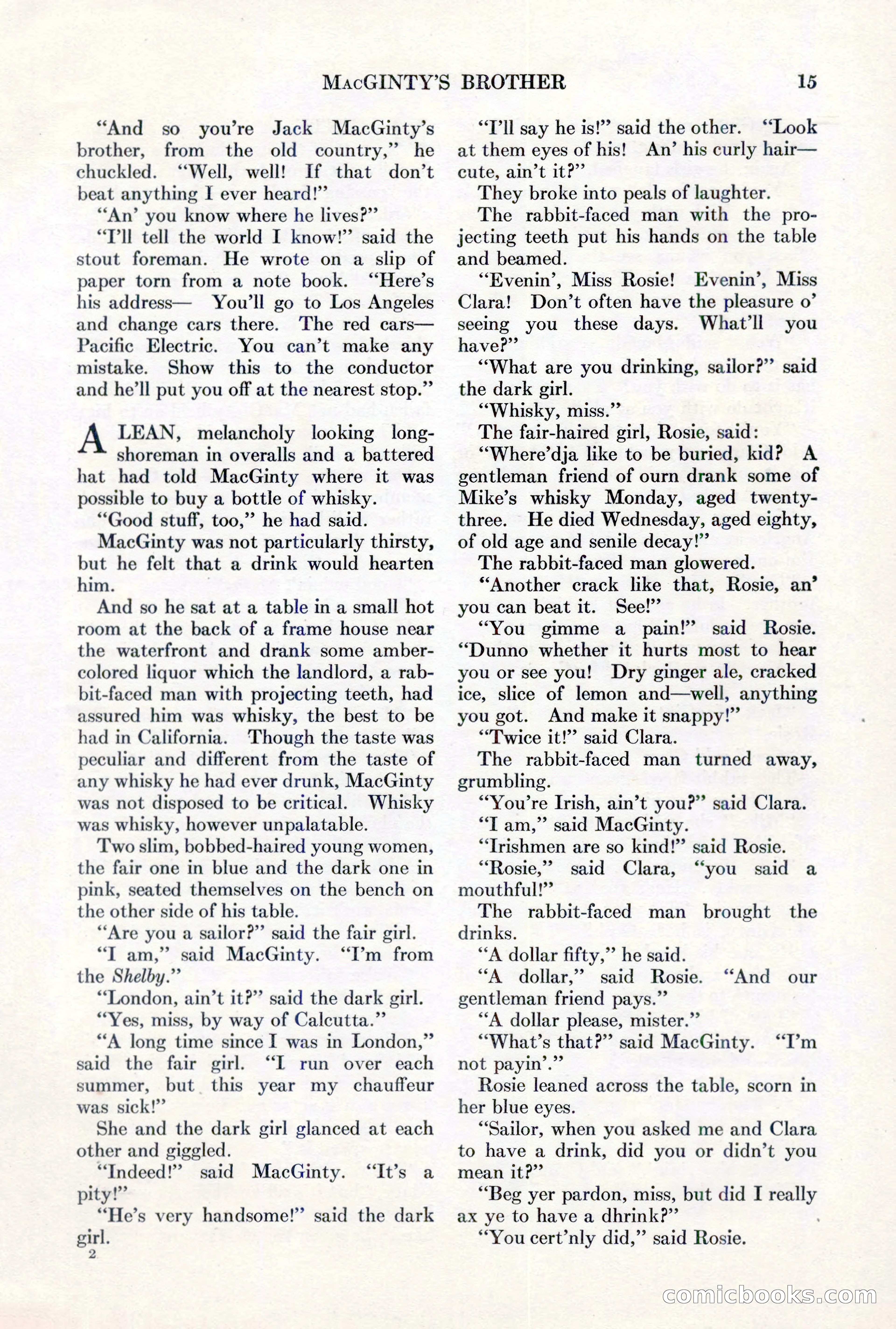 Adventure, February 1, 1927 — page 23 of 226