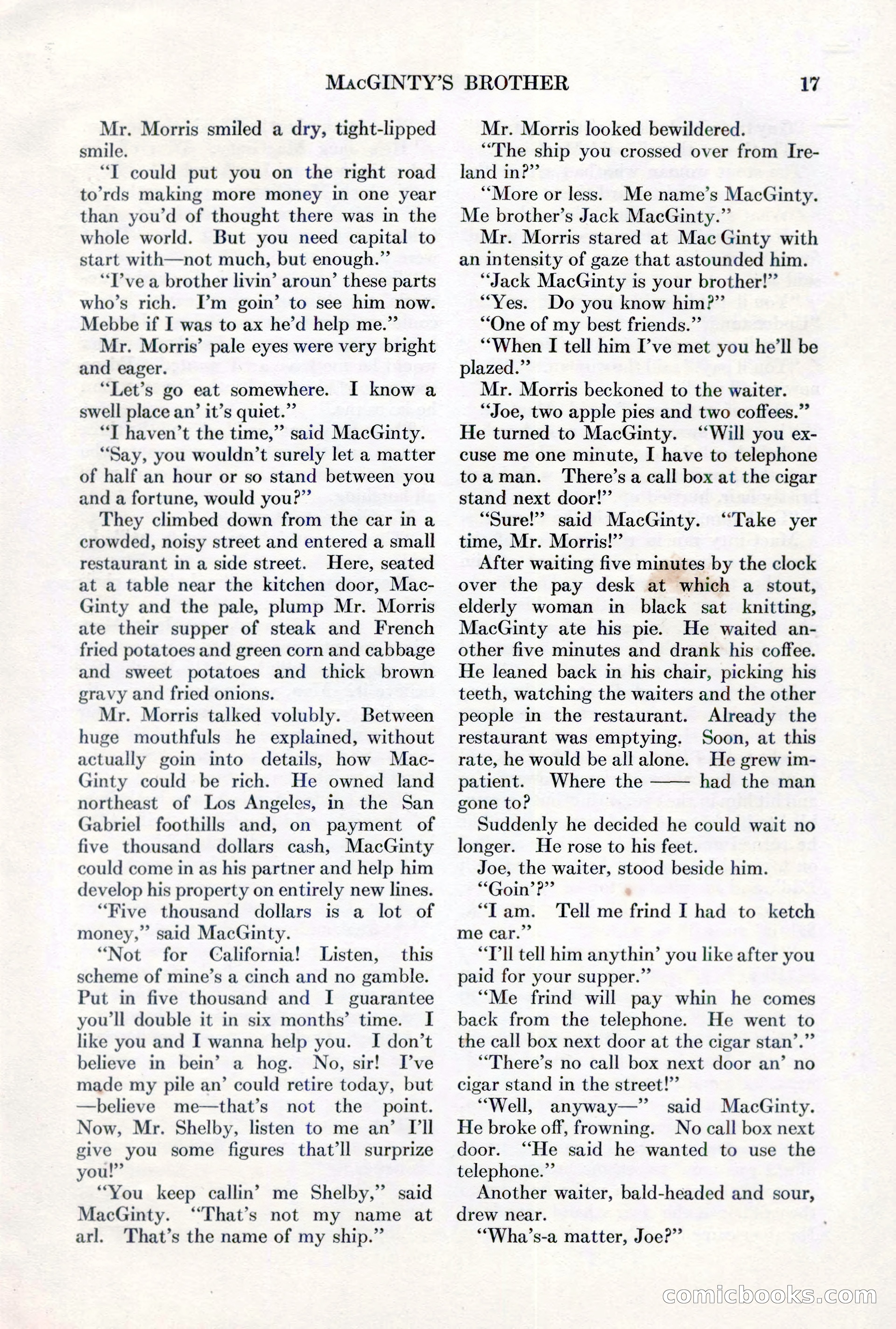 Adventure, February 1, 1927 — page 25 of 226