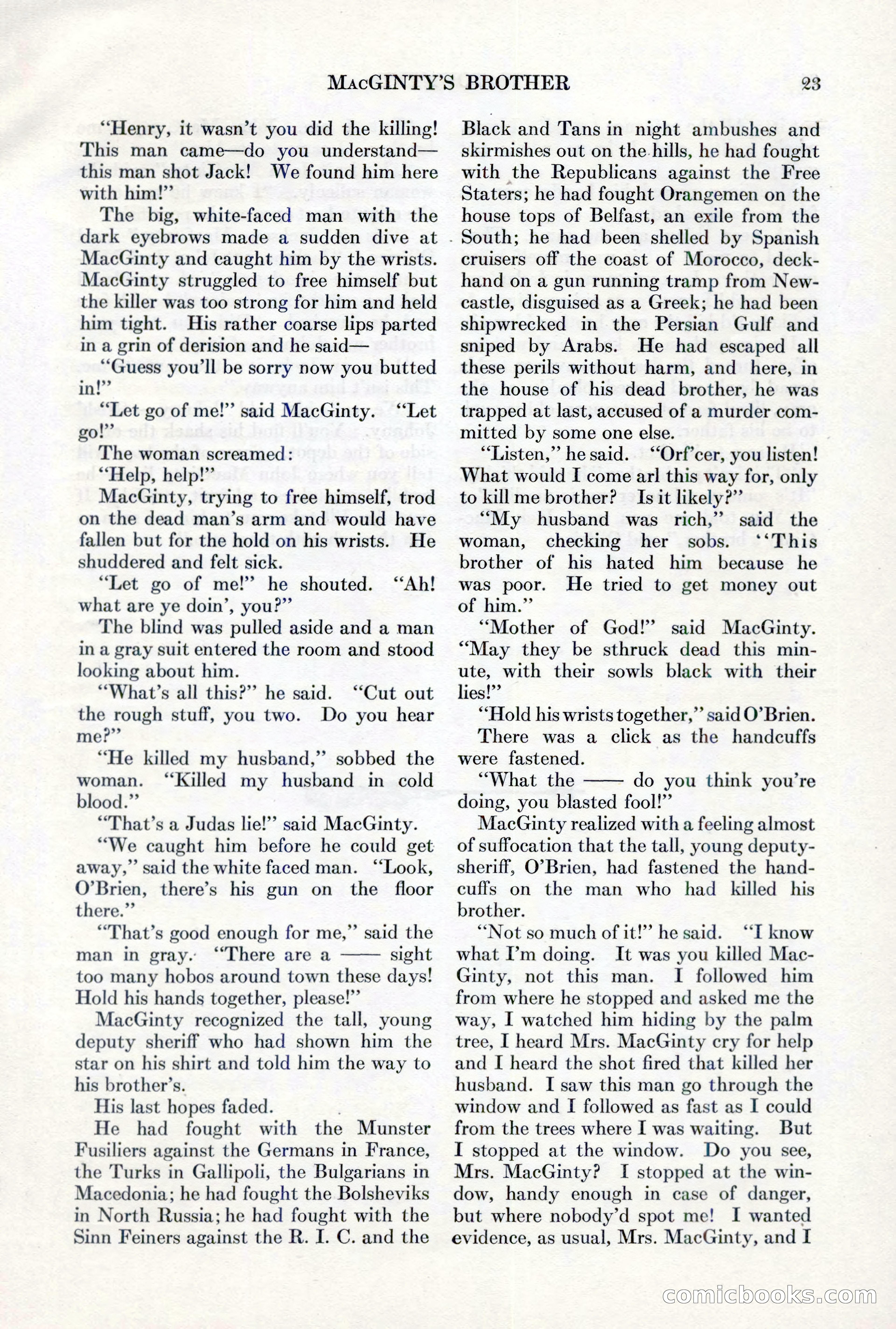 Adventure, February 1, 1927 — page 31 of 226