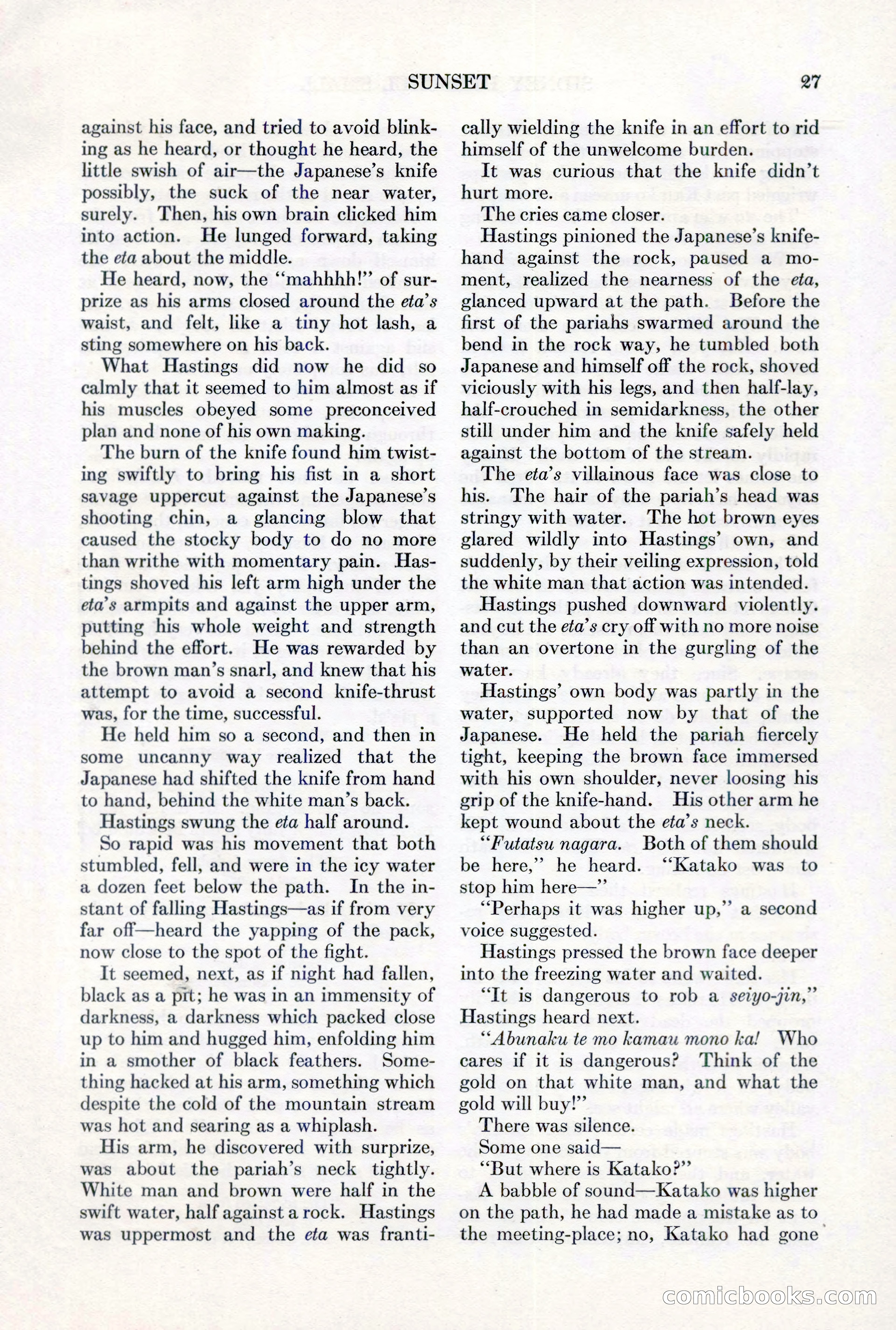 Adventure, February 1, 1927 — page 35 of 226