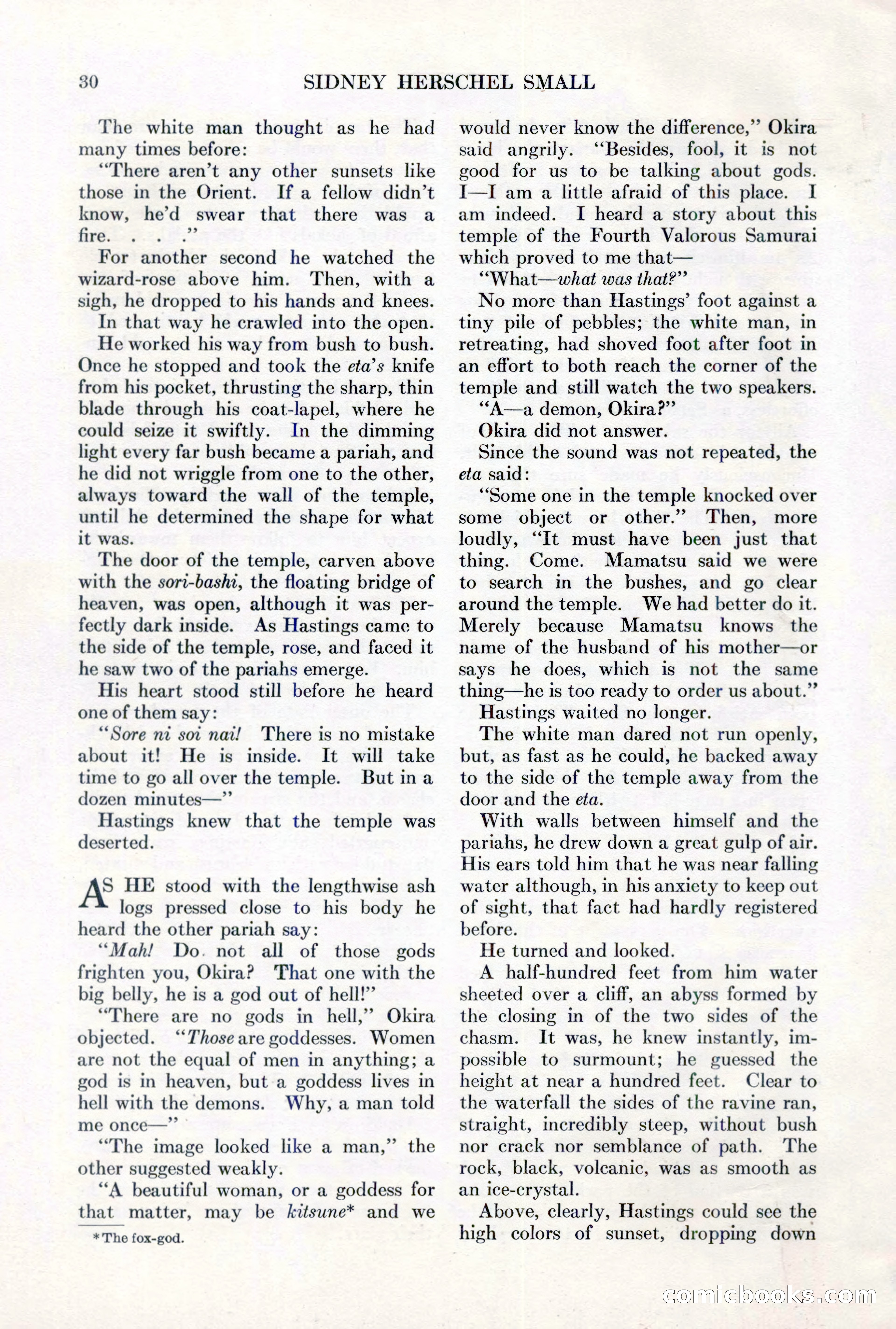 Adventure, February 1, 1927 — page 38 of 226