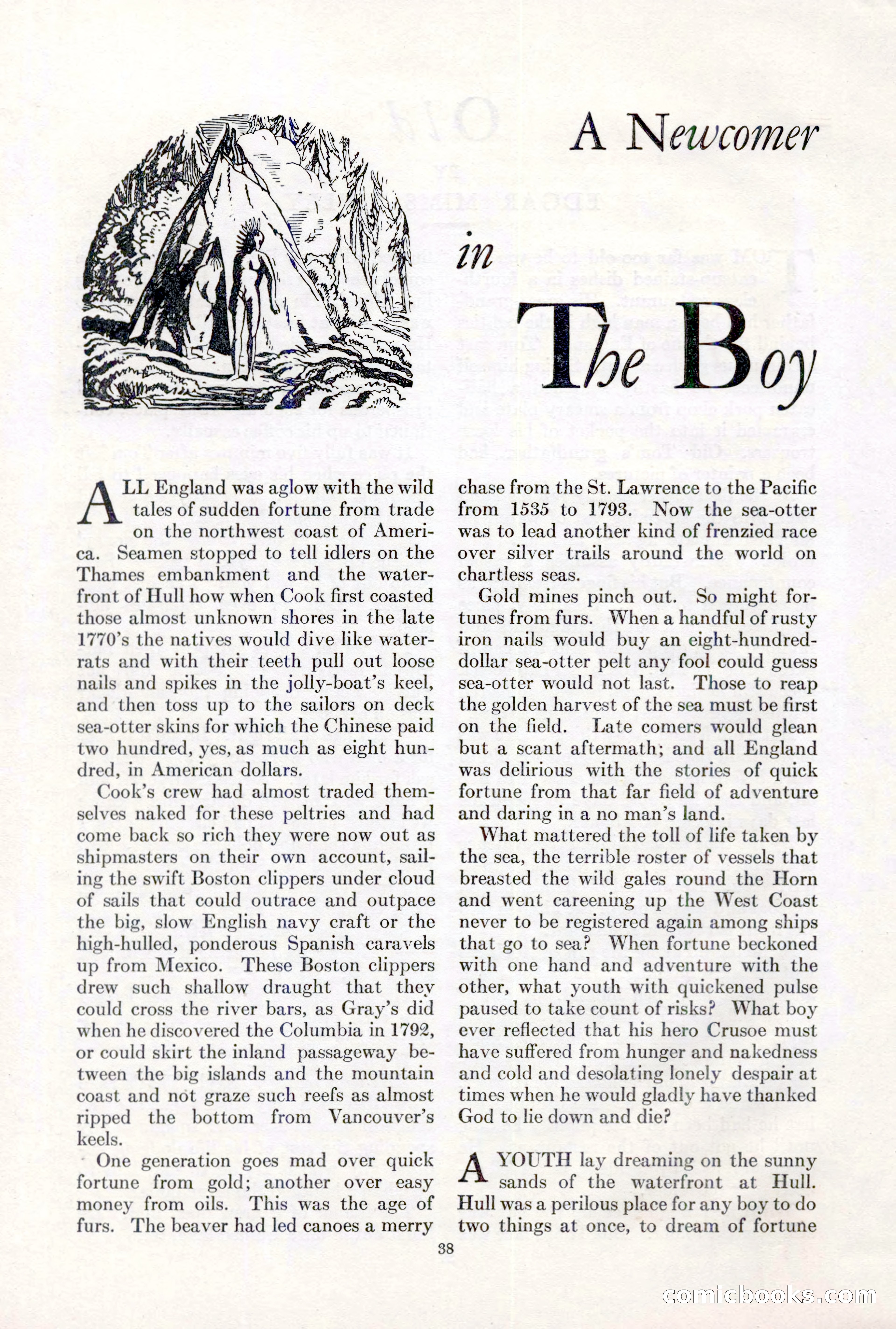 Adventure, February 1, 1927 — page 46 of 226