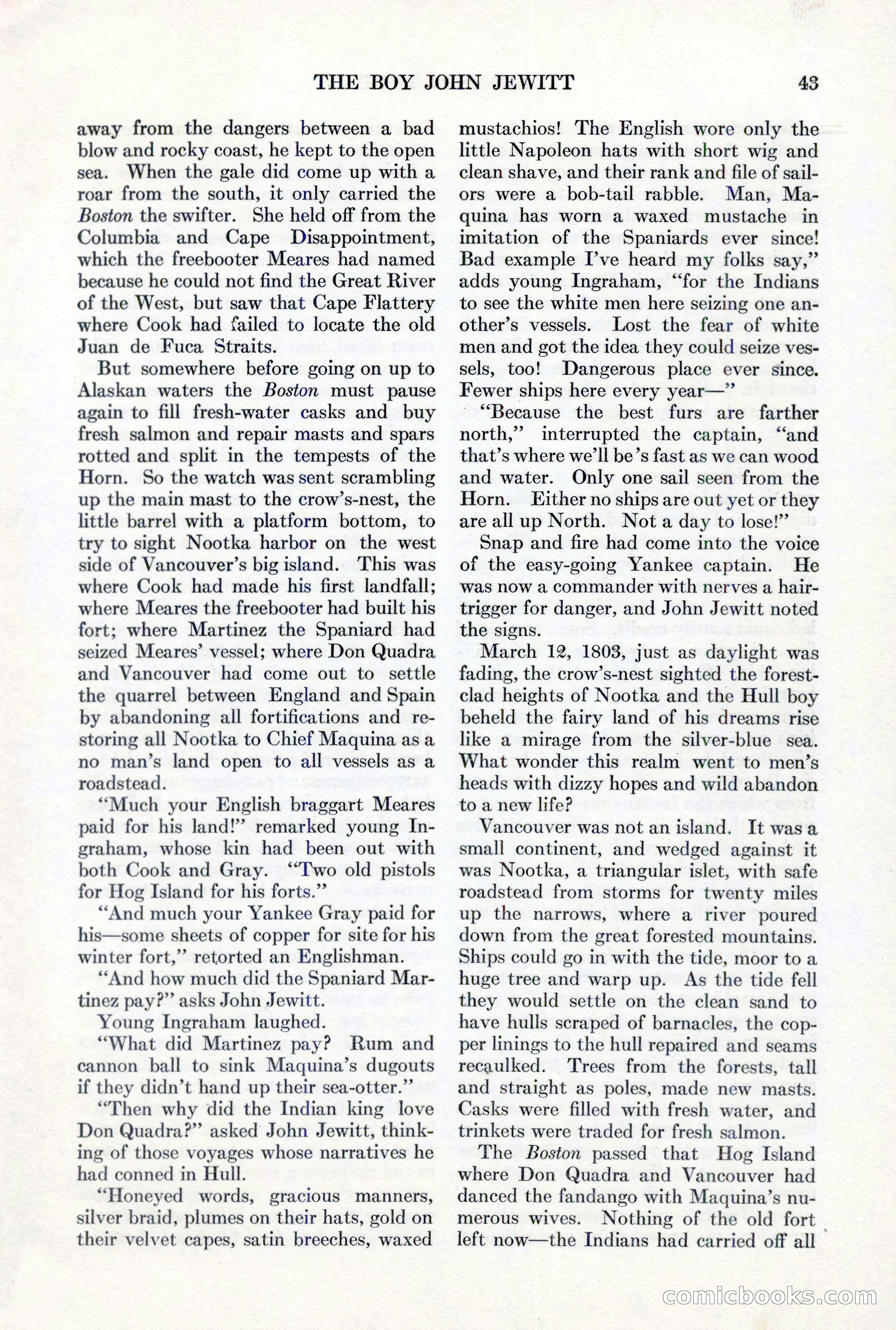 Adventure, February 1, 1927 — page 51 of 226