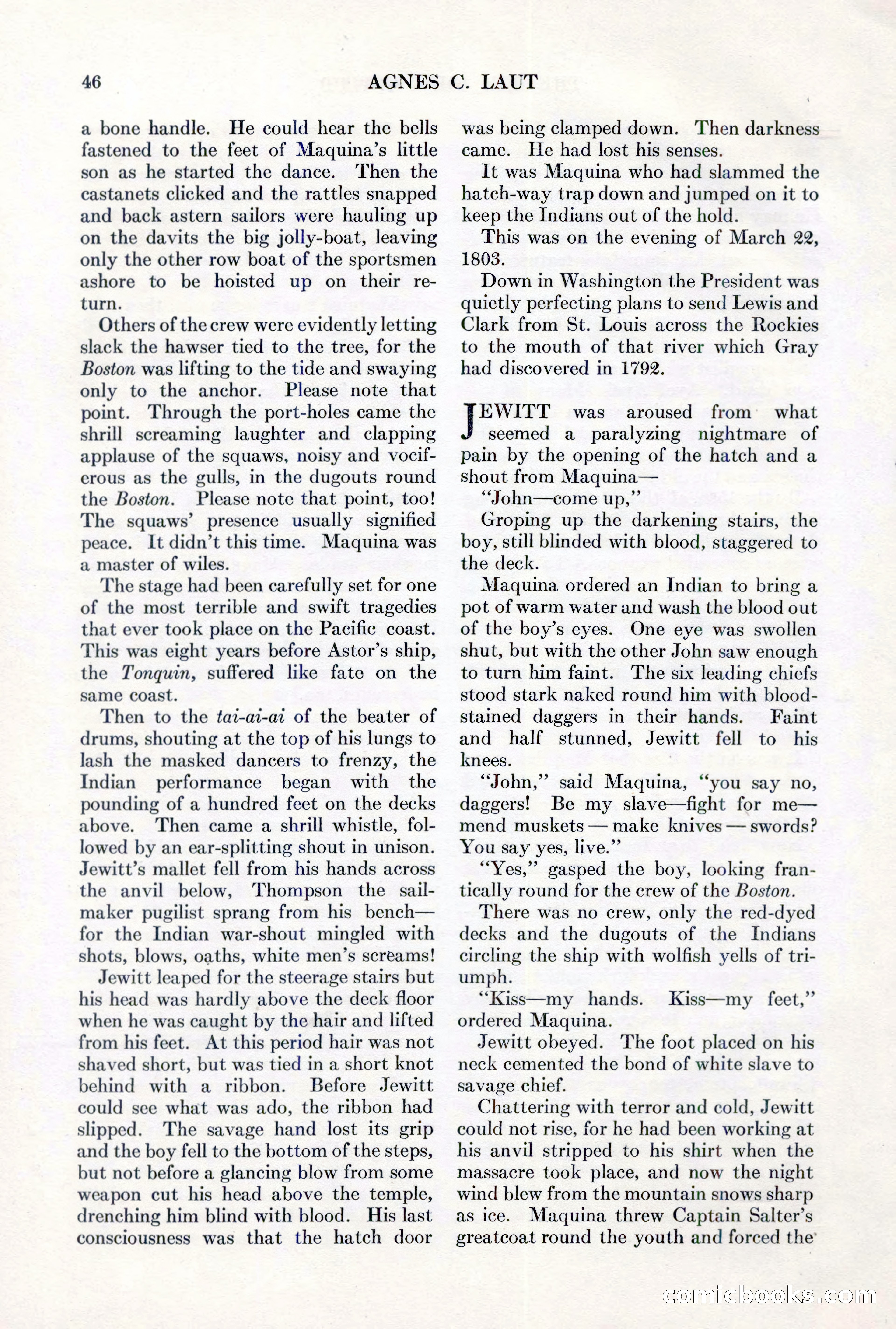 Adventure, February 1, 1927 — page 54 of 226