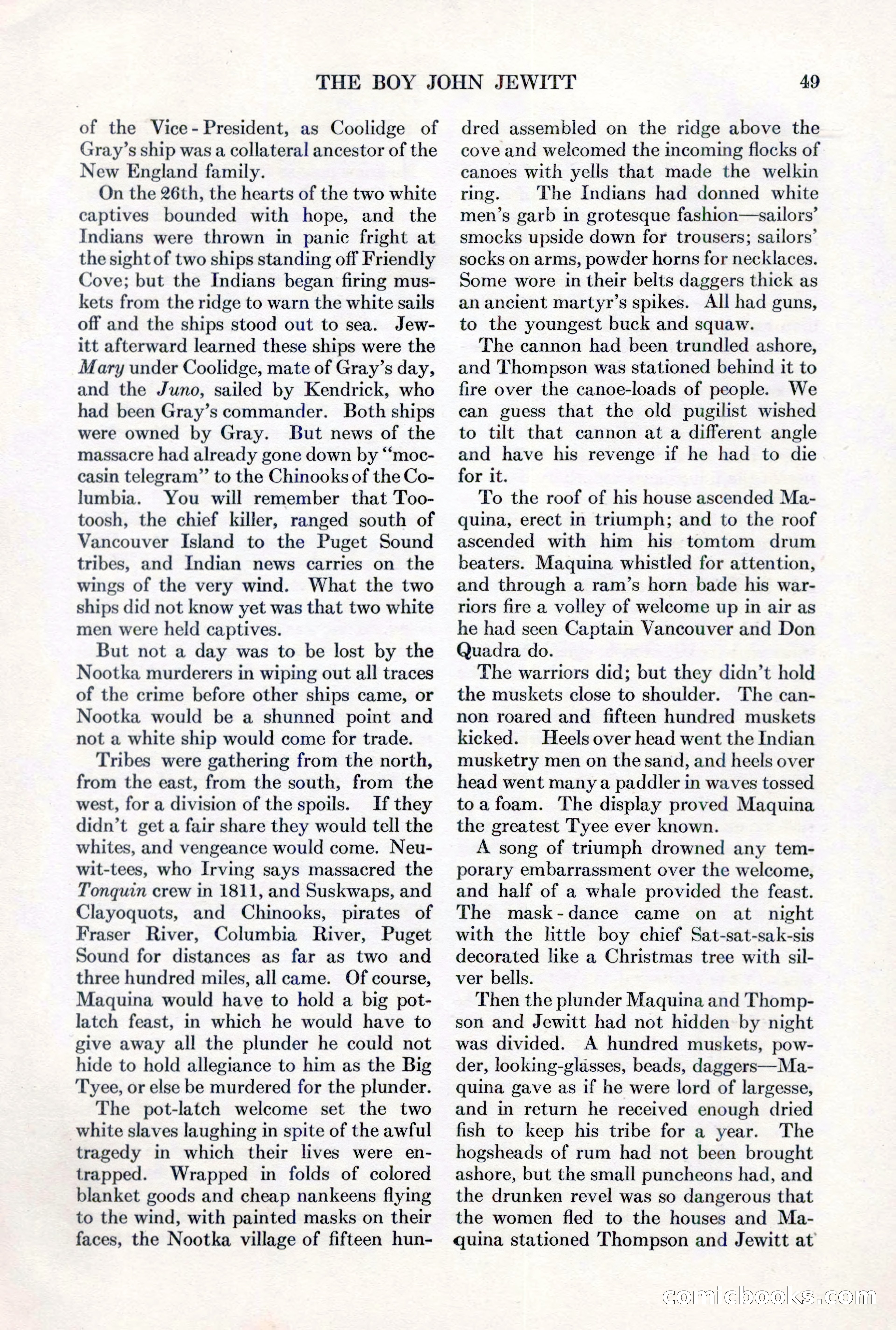Adventure, February 1, 1927 — page 57 of 226