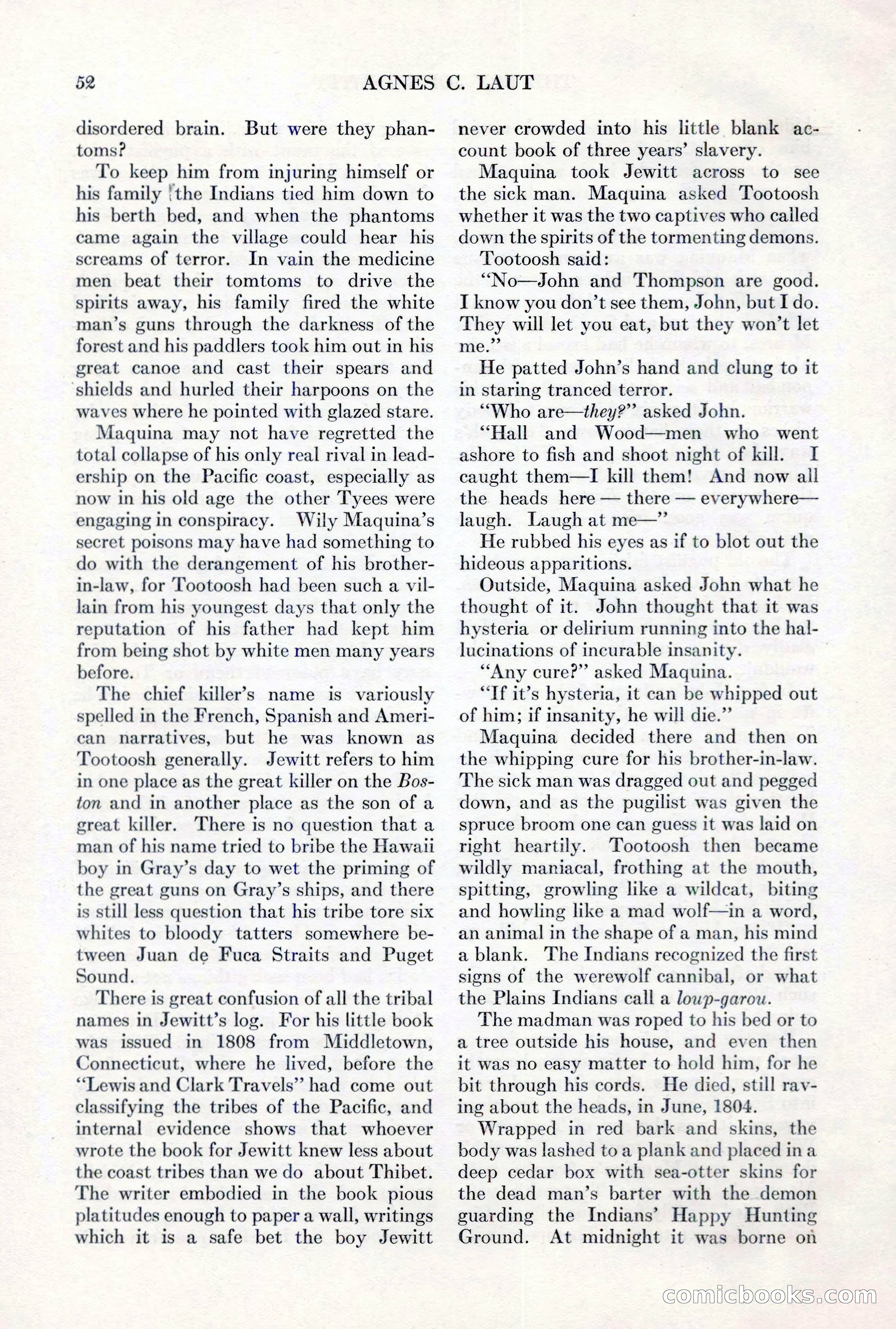 Adventure, February 1, 1927 — page 60 of 226