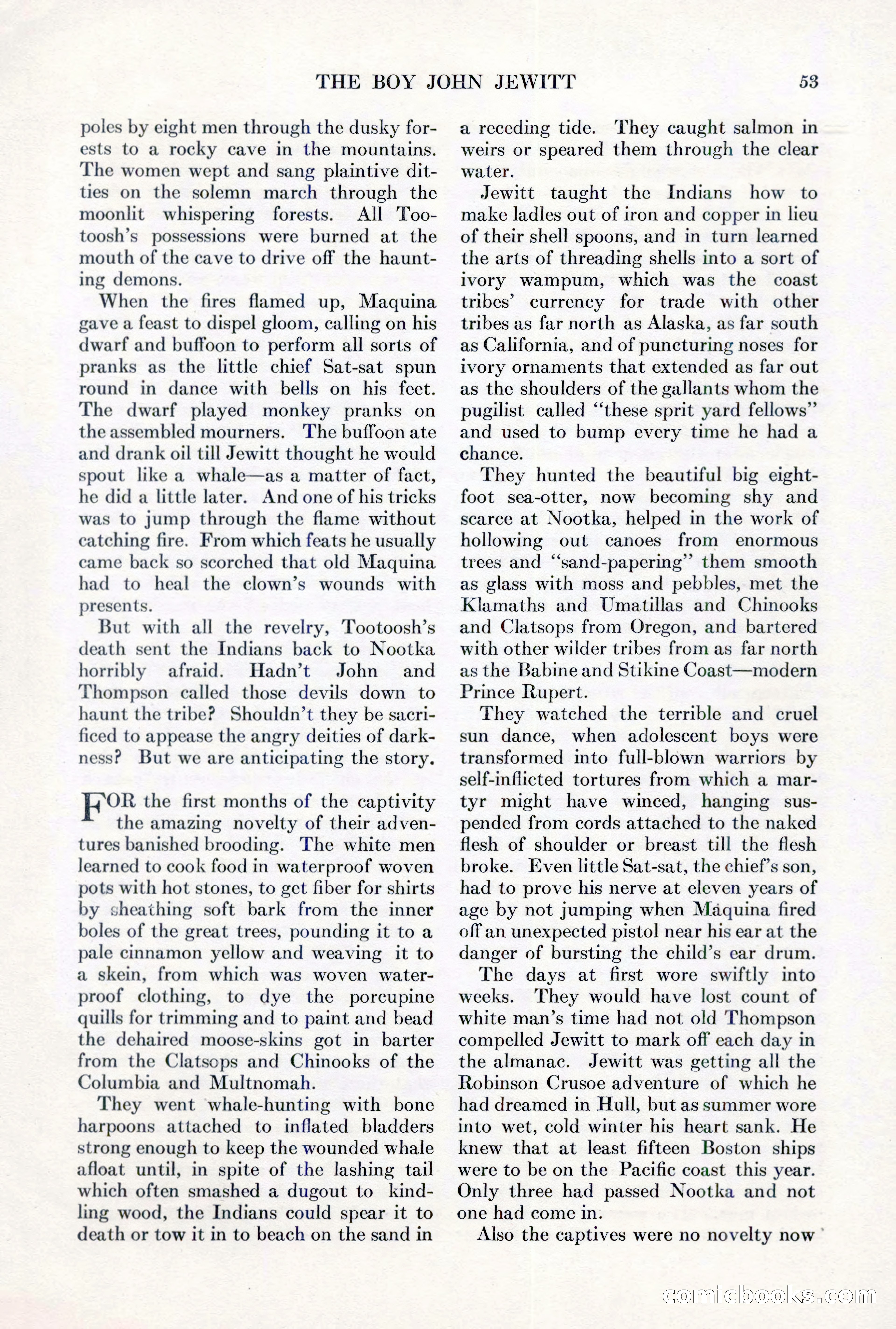 Adventure, February 1, 1927 — page 61 of 226