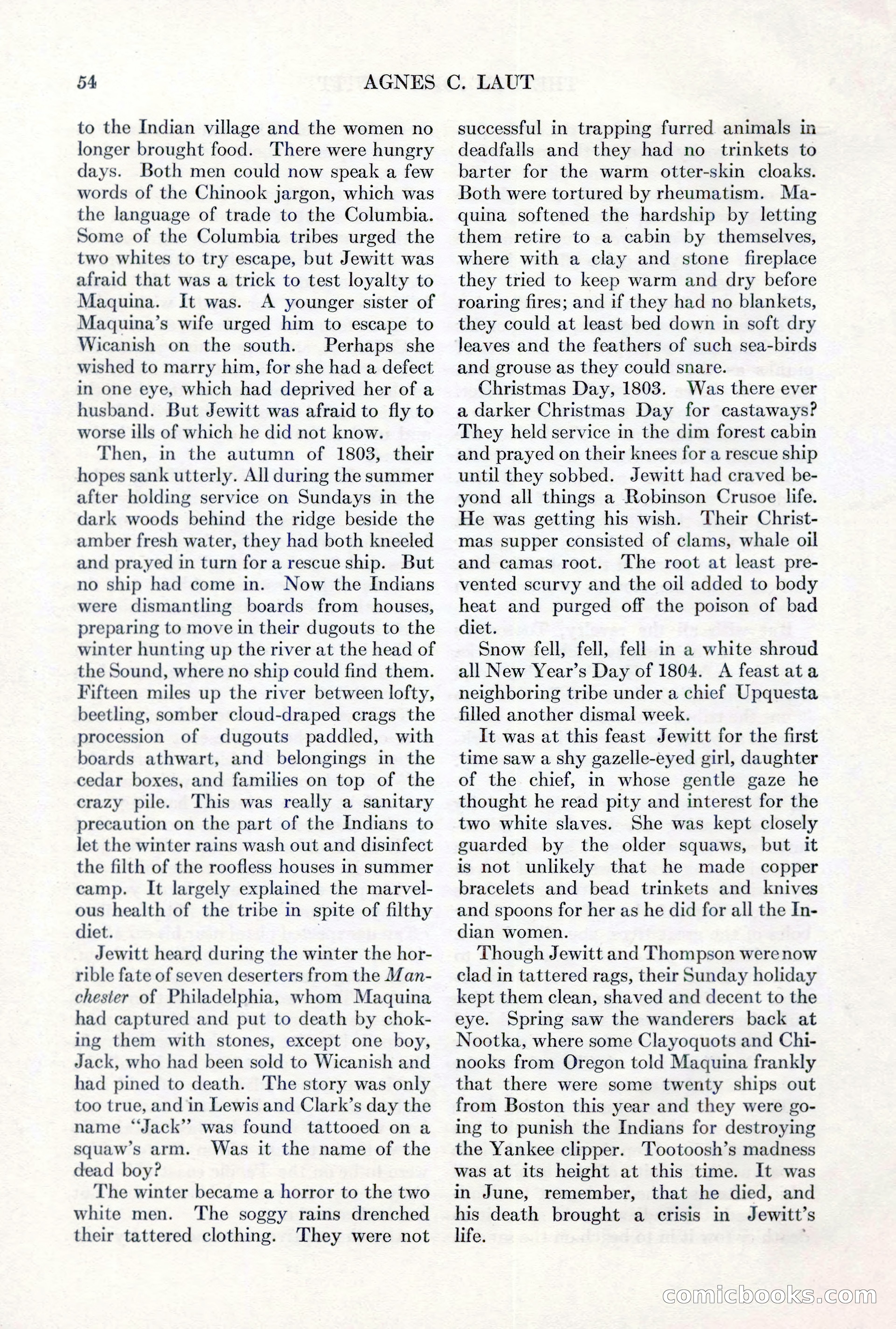 Adventure, February 1, 1927 — page 62 of 226