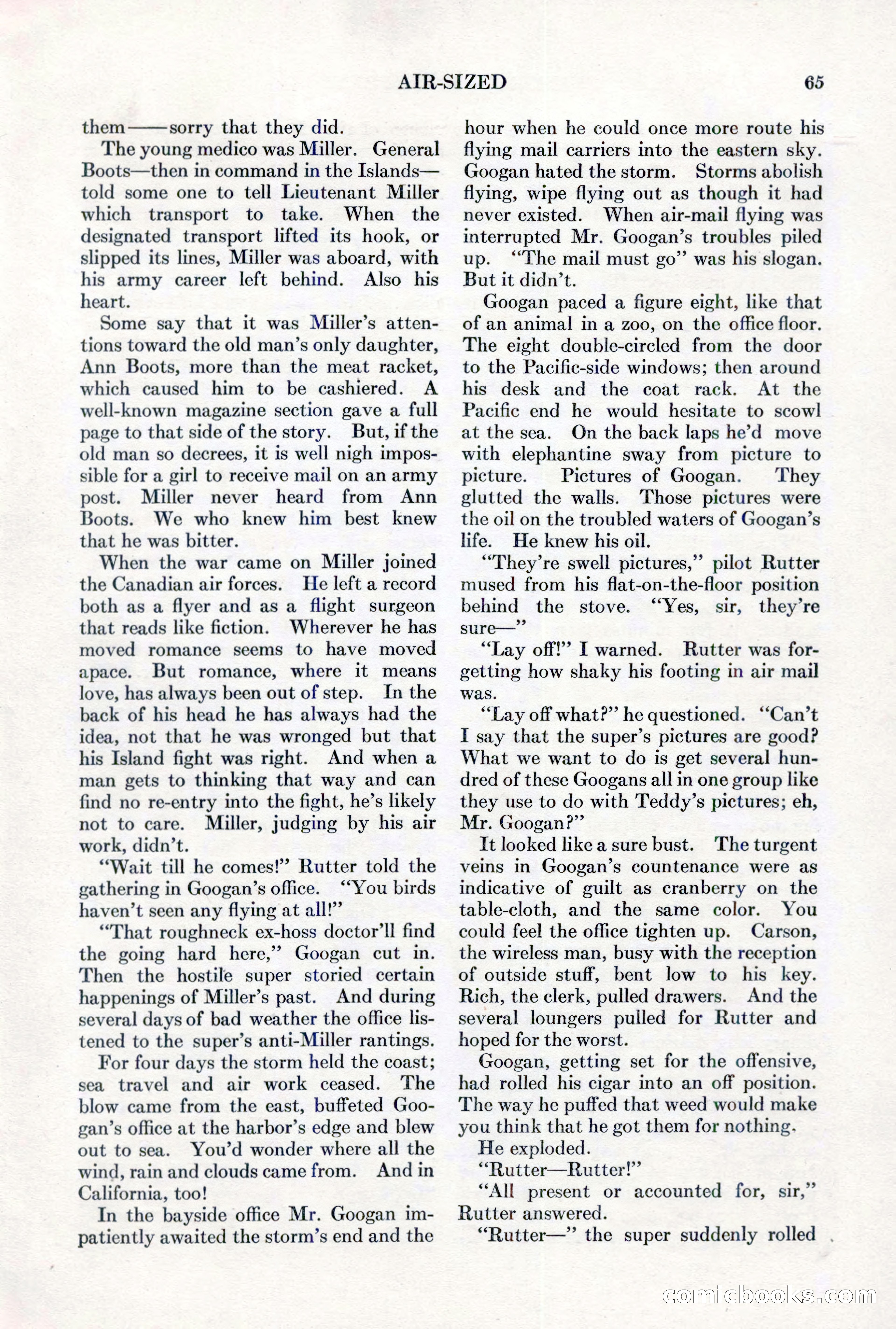 Adventure, February 1, 1927 — page 73 of 226