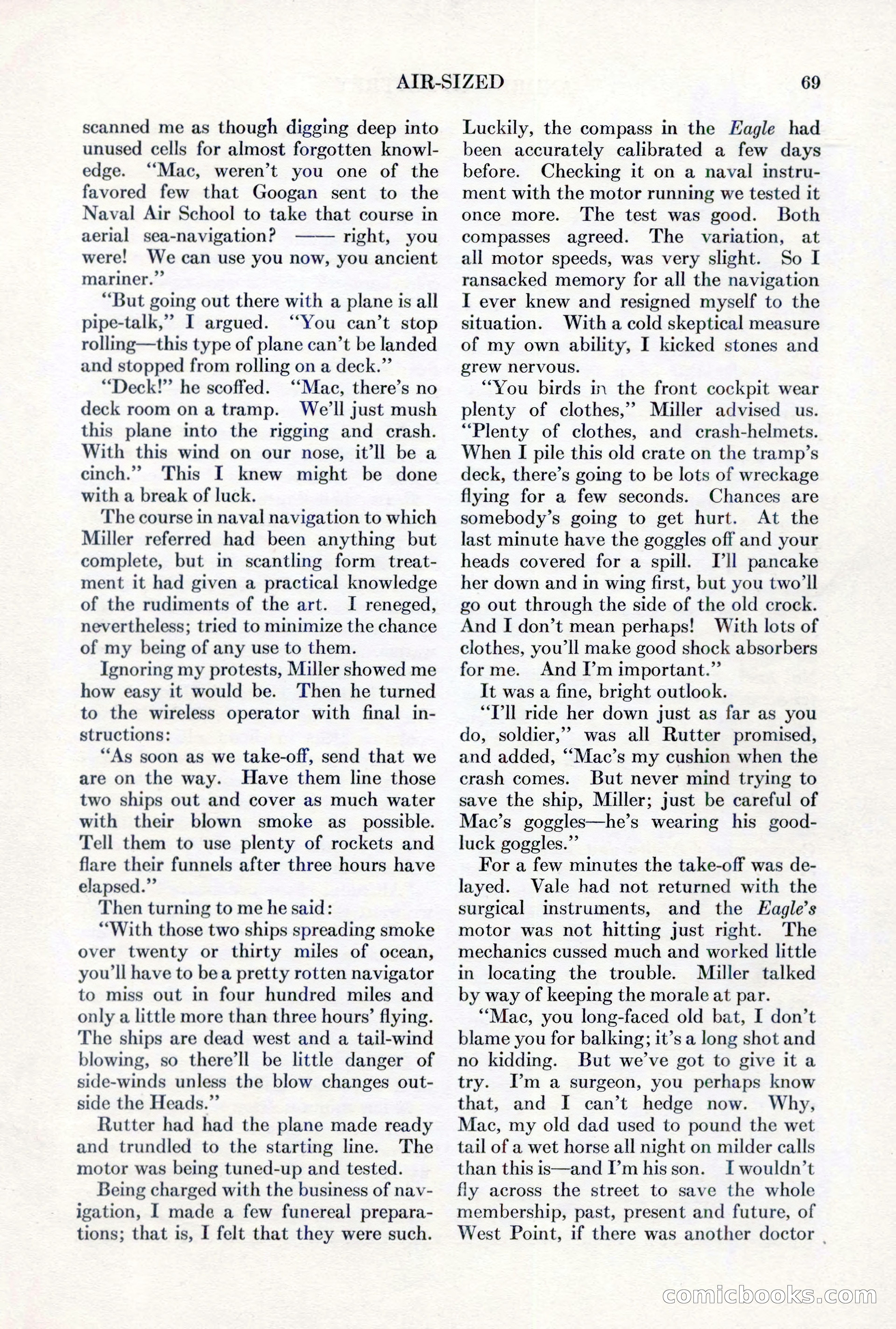 Adventure, February 1, 1927 — page 77 of 226