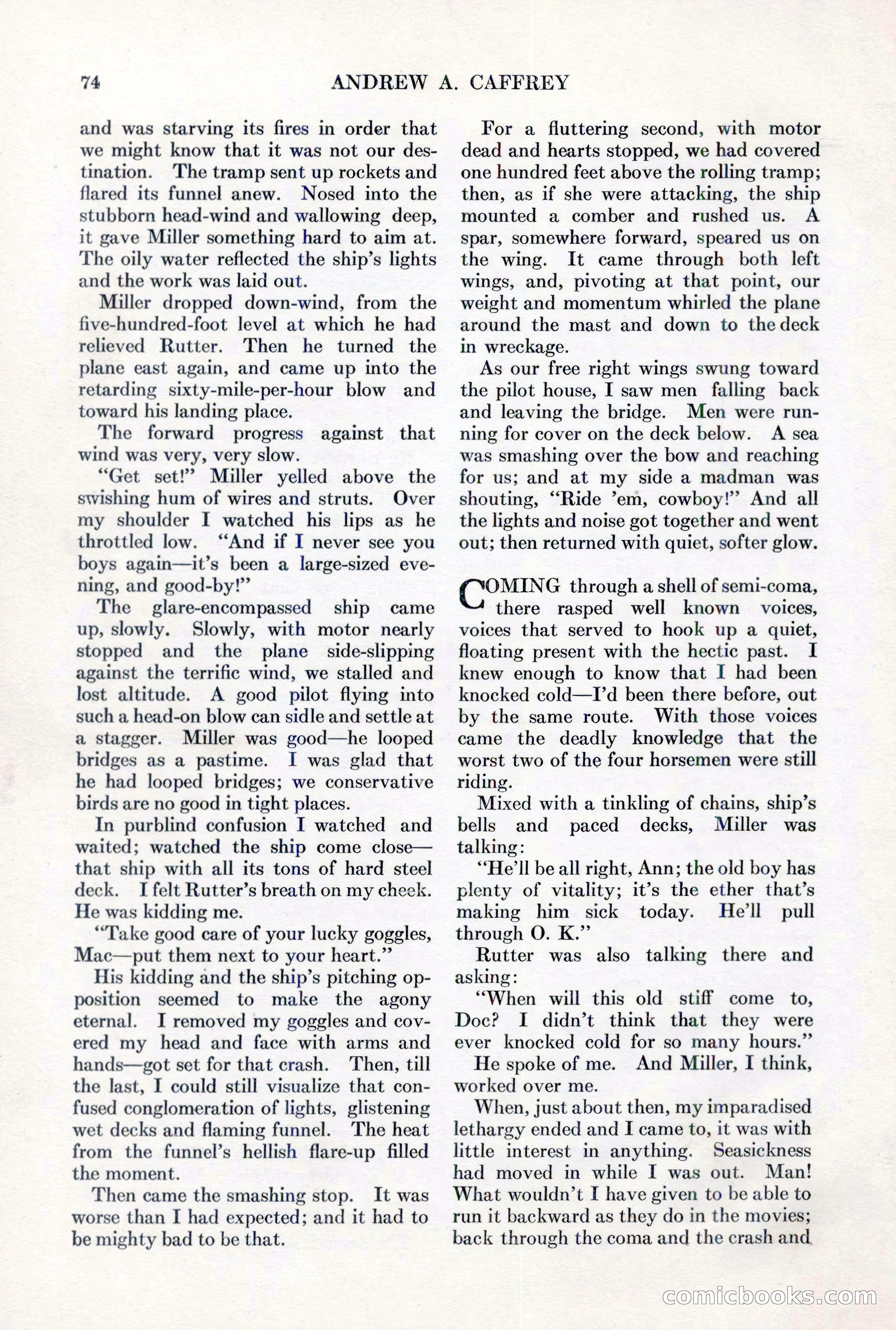 Adventure, February 1, 1927 — page 82 of 226