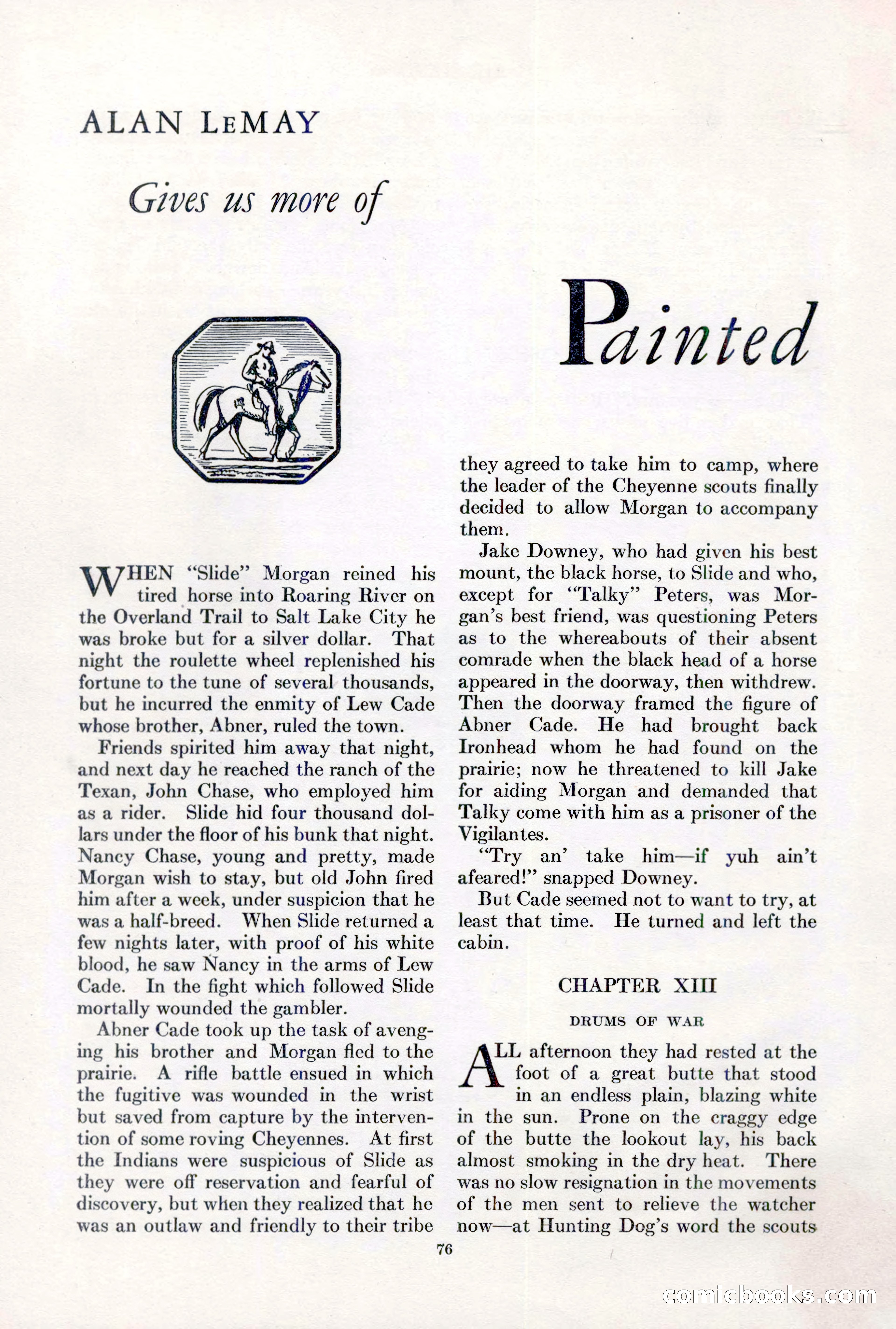 Adventure, February 1, 1927 — page 84 of 226