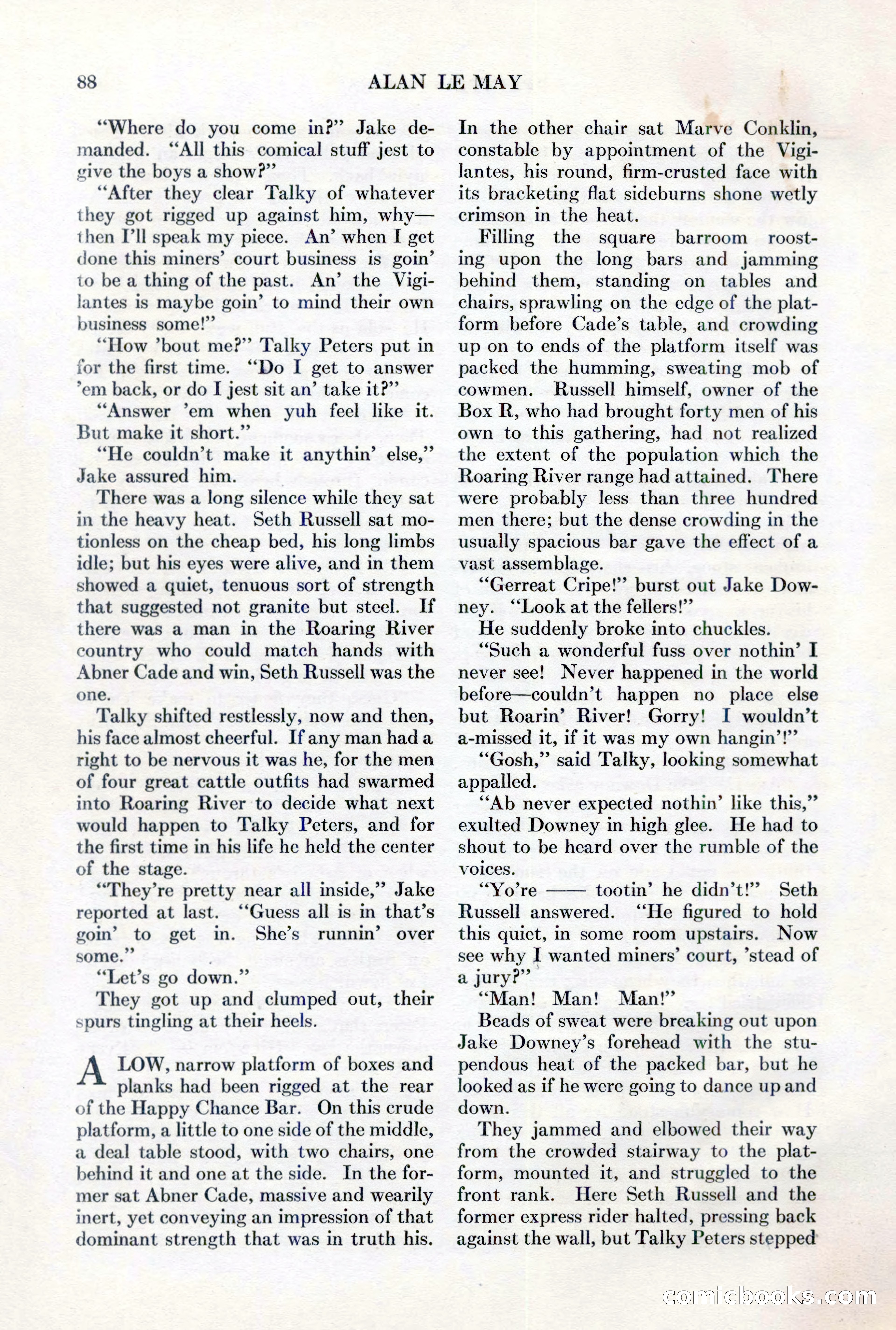 Adventure, February 1, 1927 — page 96 of 226