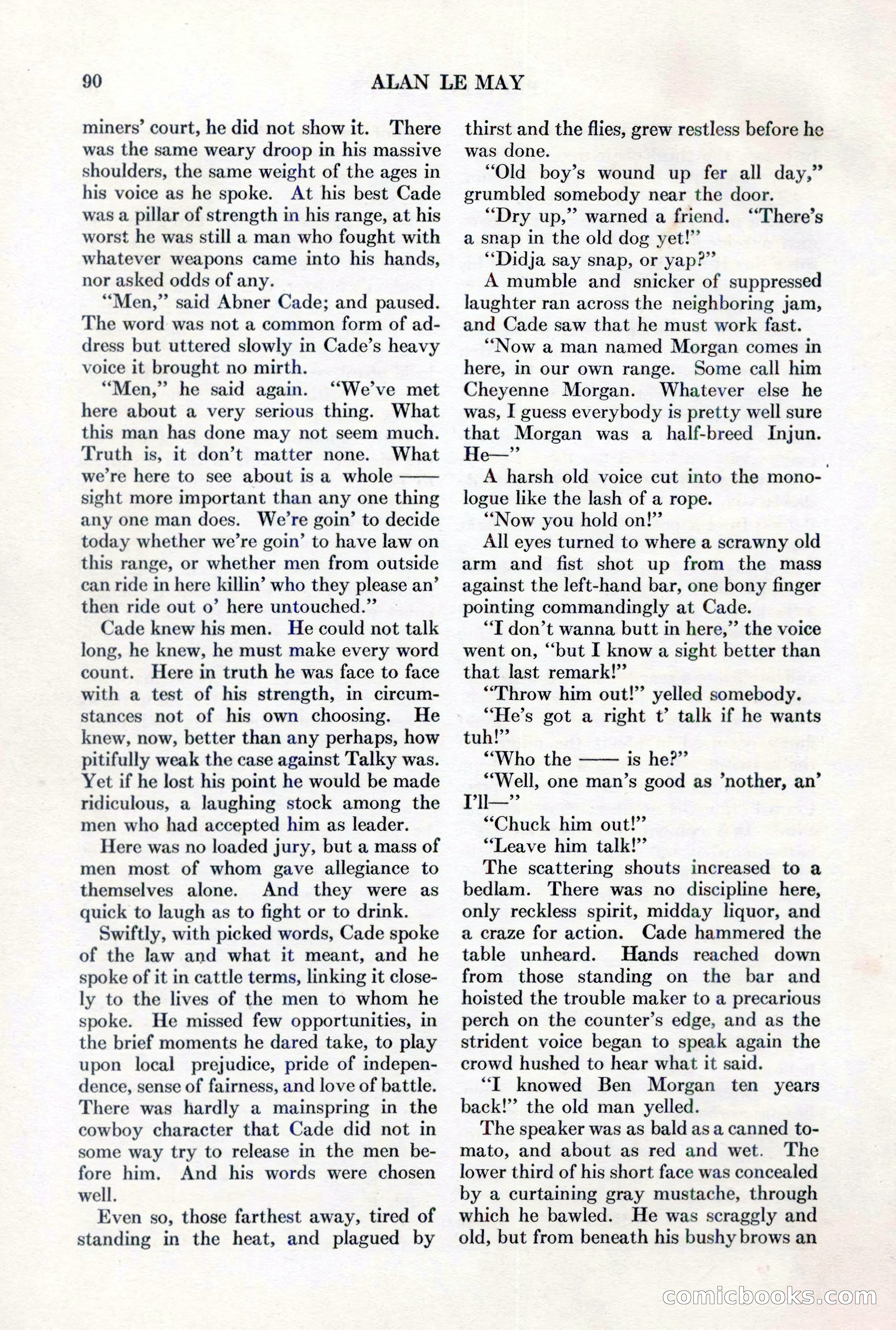 Adventure, February 1, 1927 — page 98 of 226