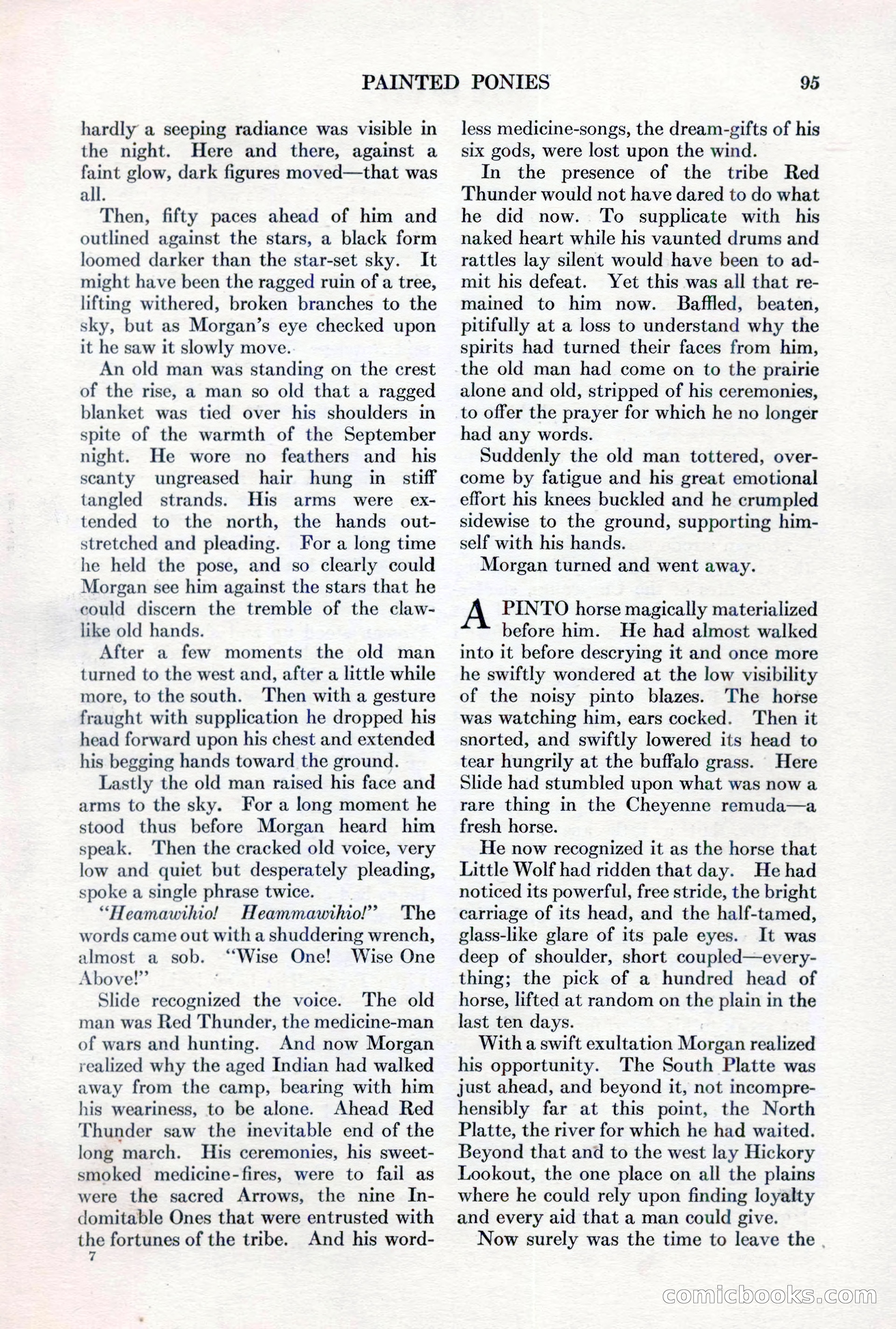 Adventure, February 1, 1927 — page 103 of 226