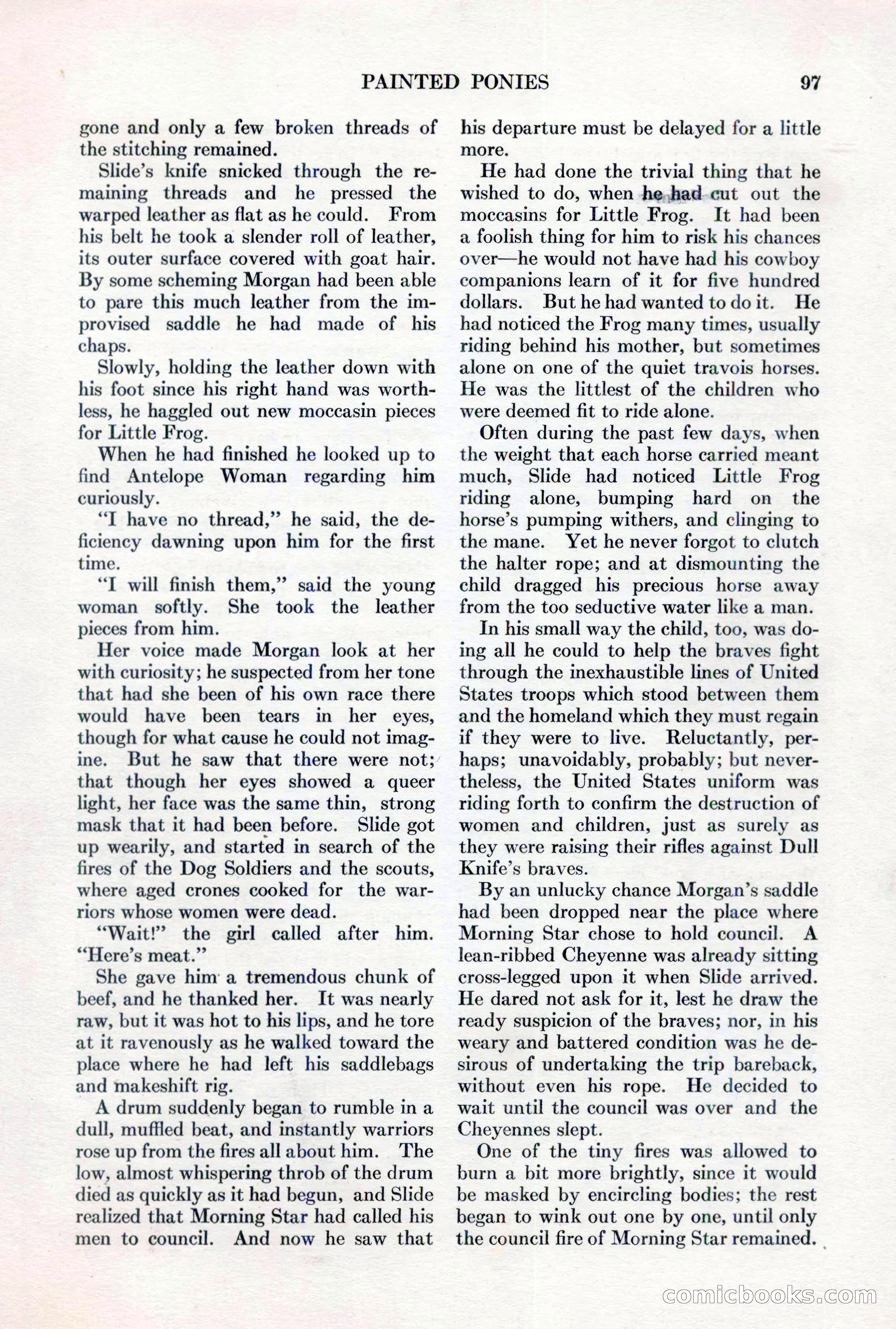 Adventure, February 1, 1927 — page 105 of 226