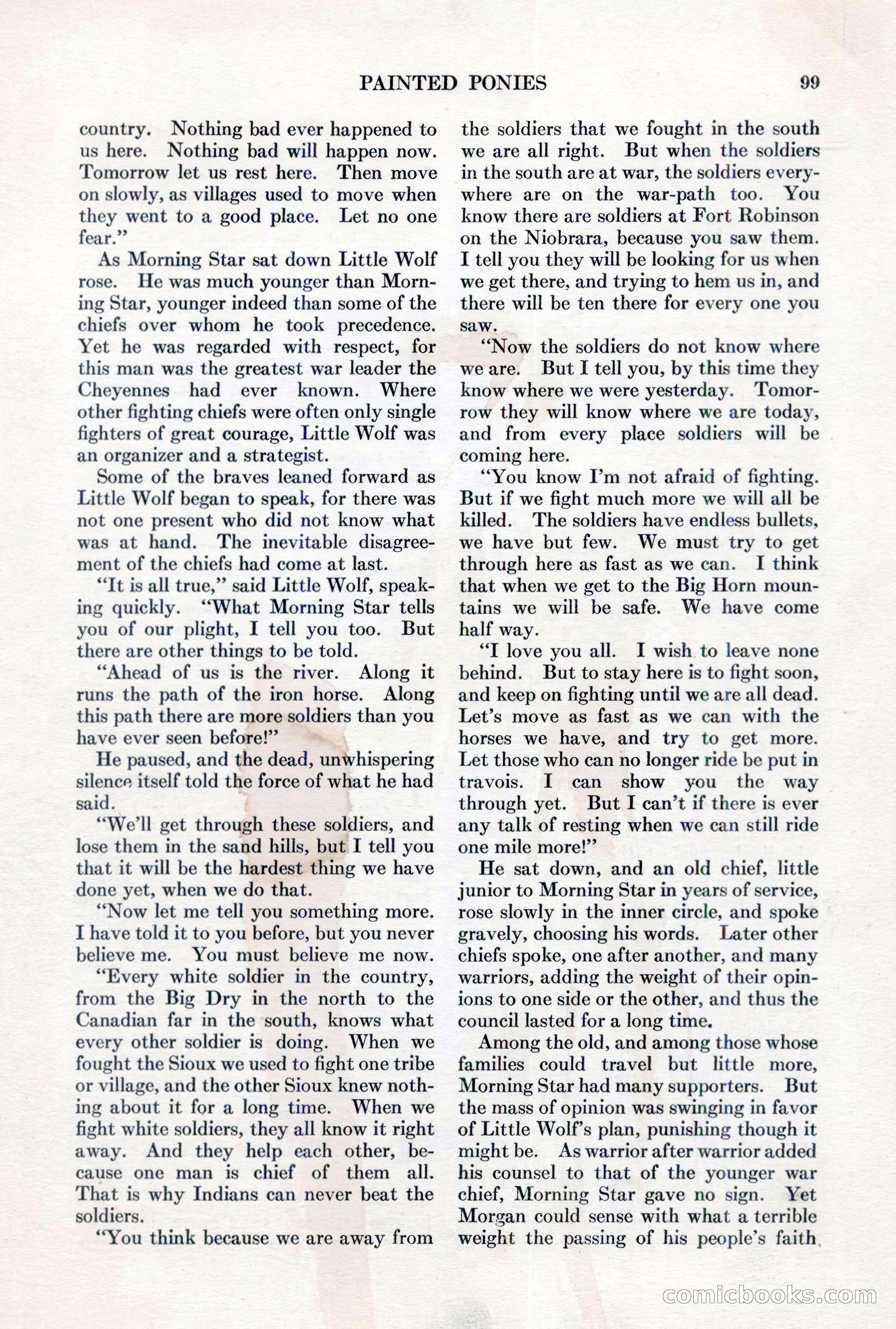 Adventure, February 1, 1927 — page 107 of 226