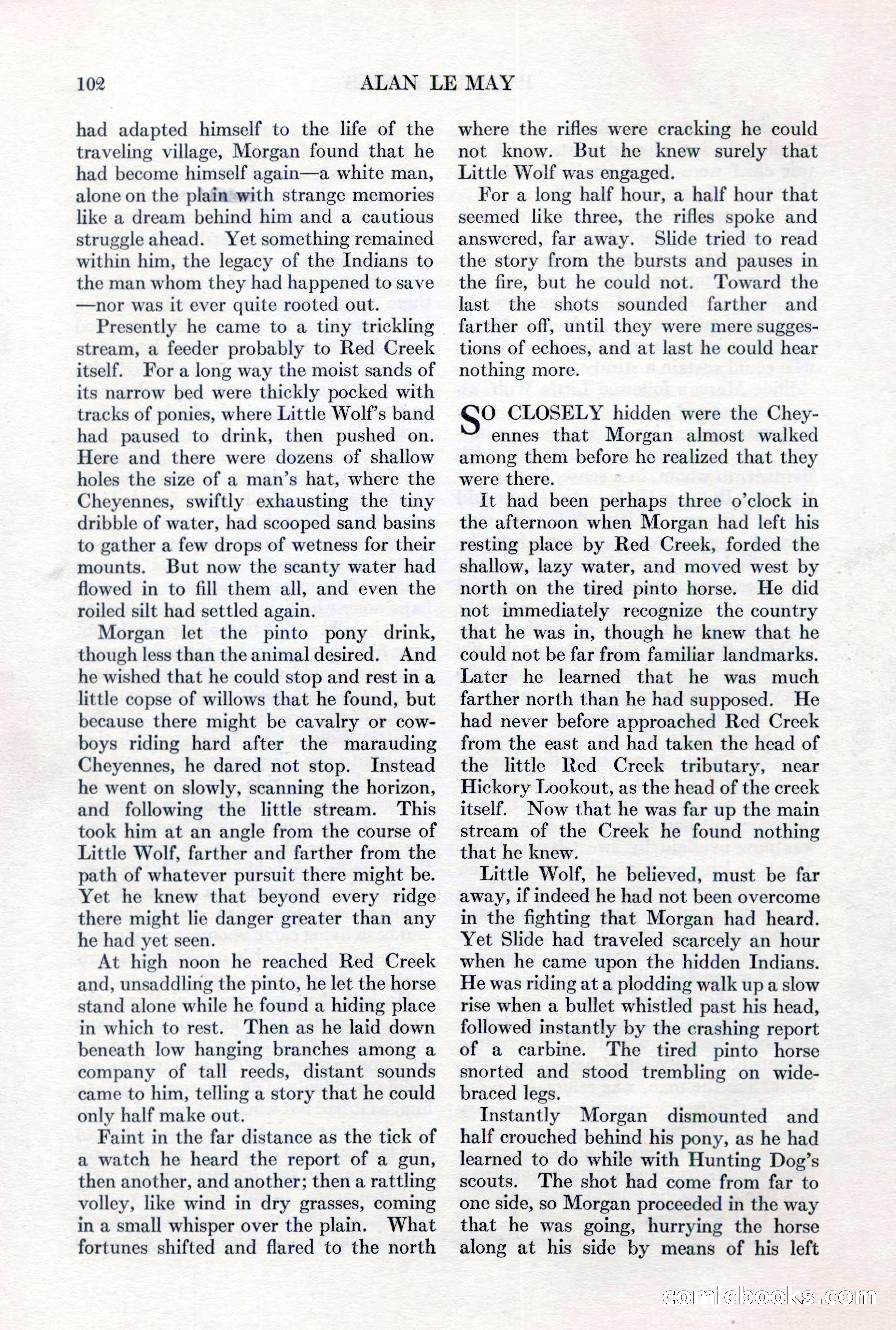 Adventure, February 1, 1927 — page 110 of 226