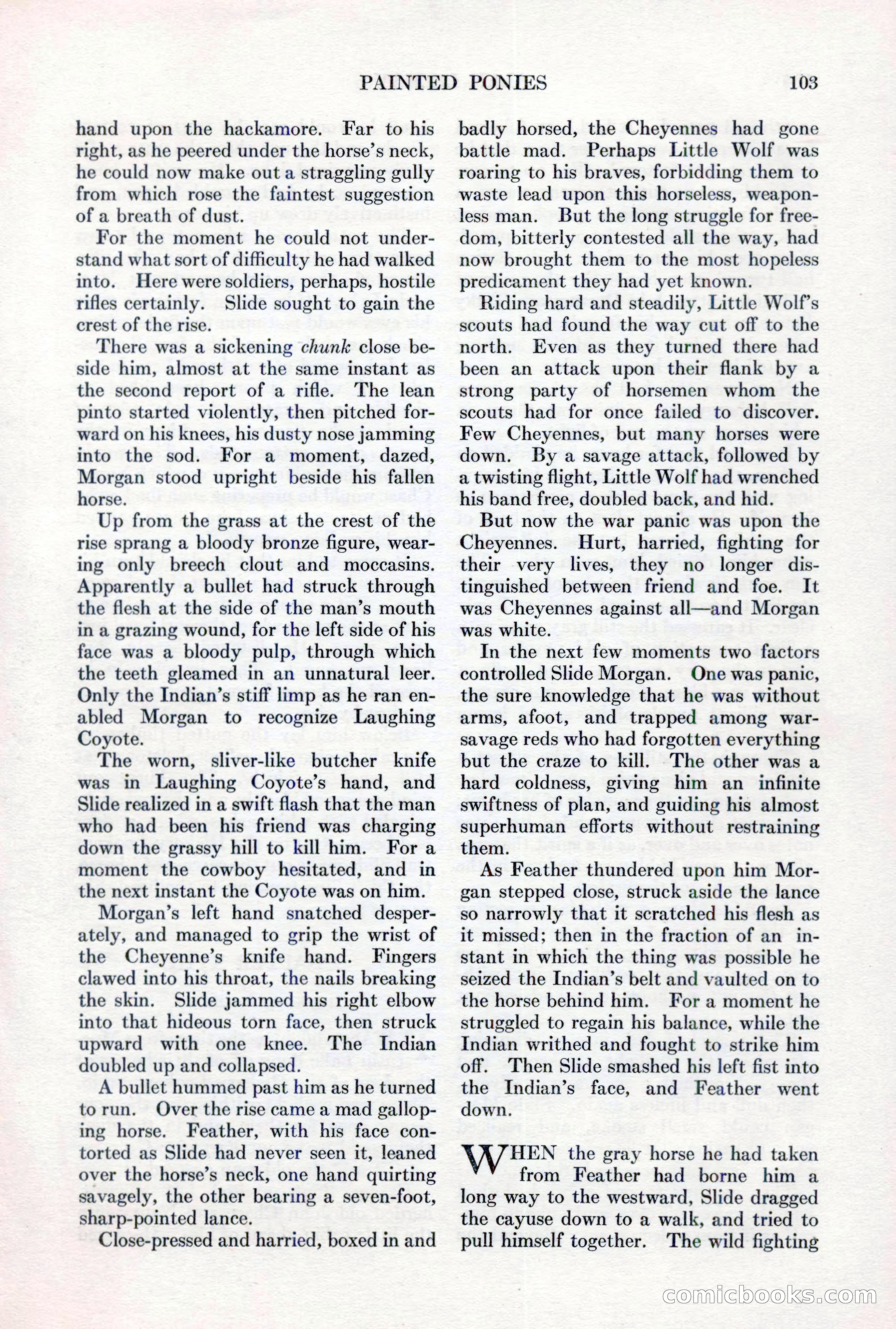 Adventure, February 1, 1927 — page 111 of 226