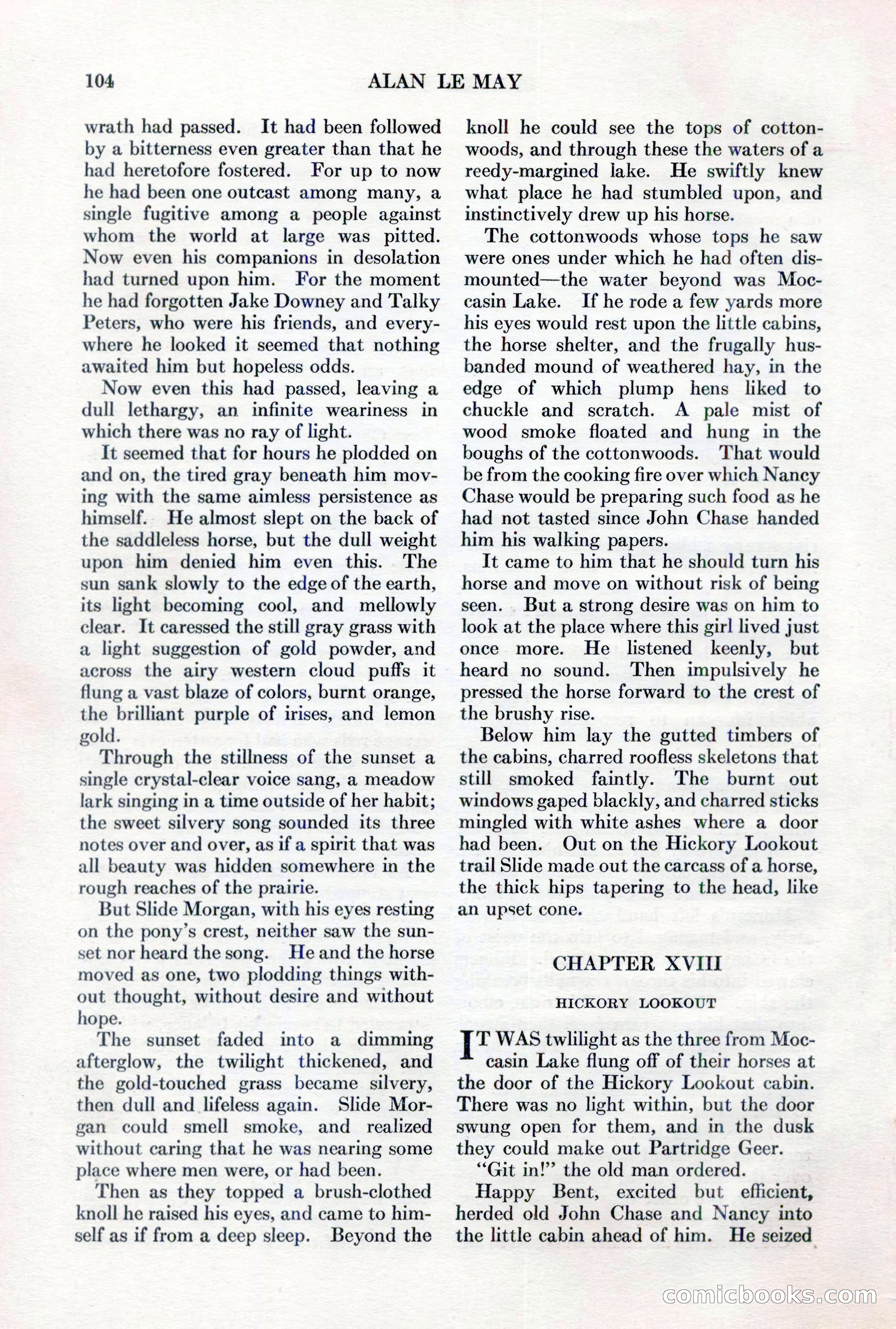 Adventure, February 1, 1927 — page 112 of 226