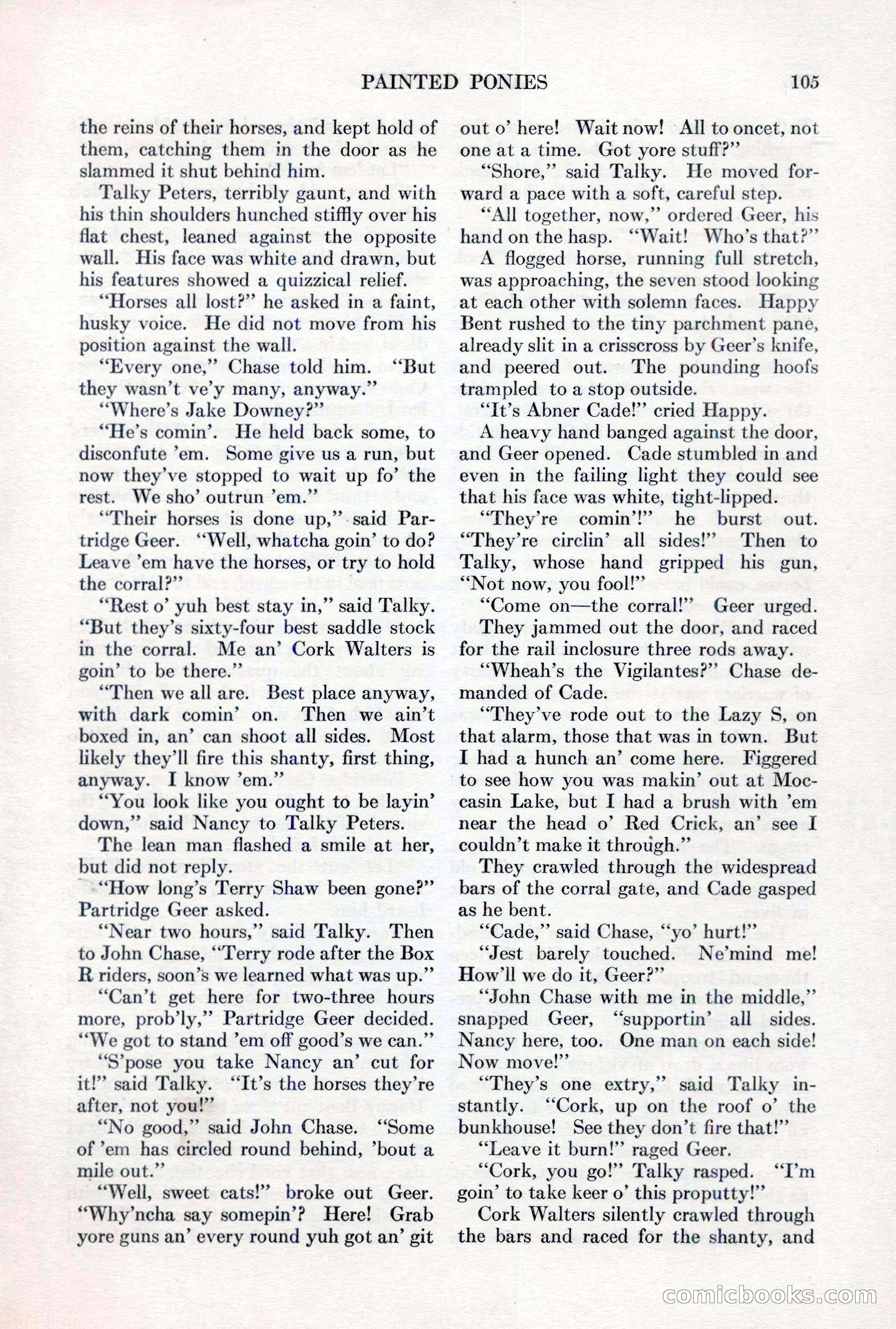 Adventure, February 1, 1927 — page 113 of 226