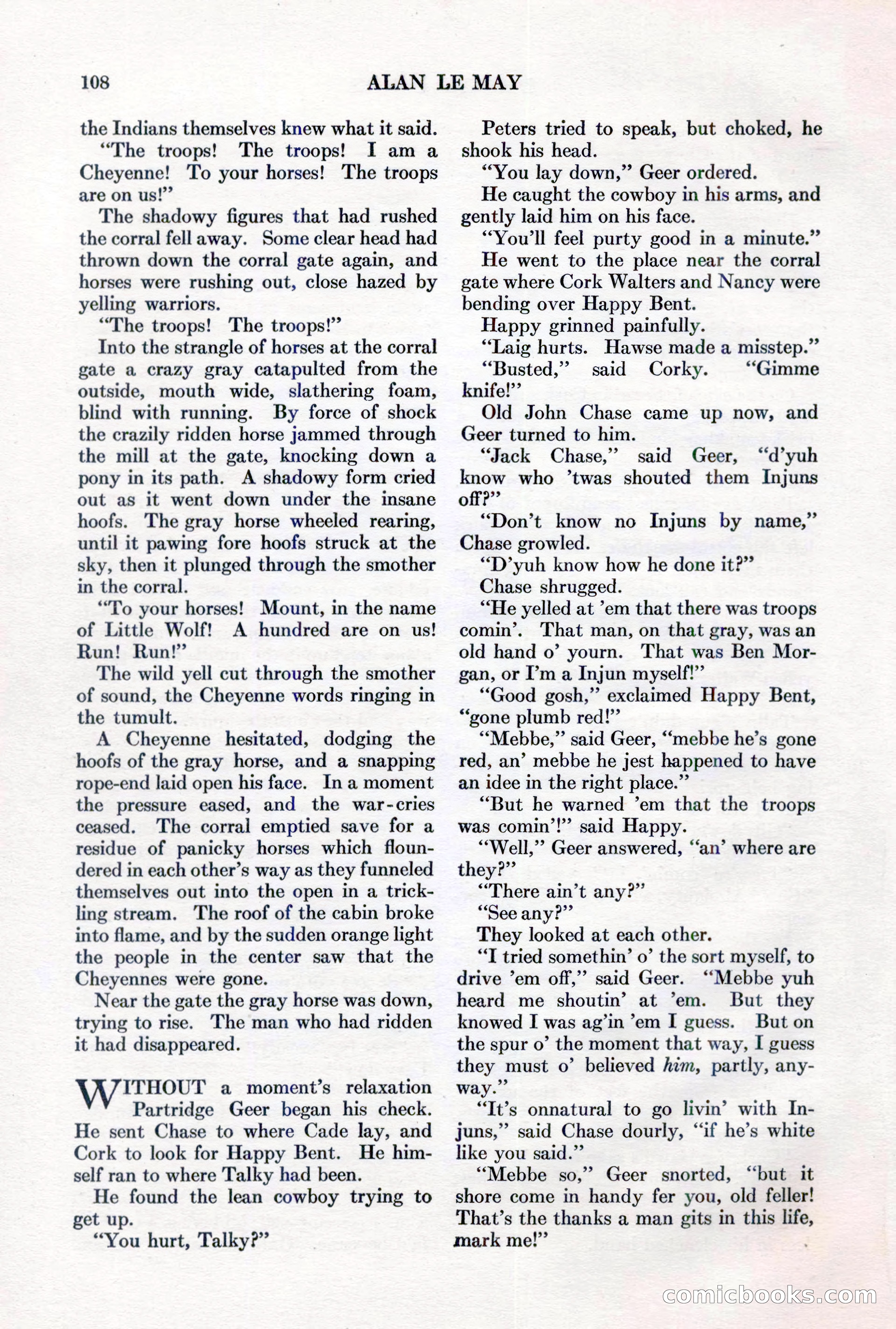 Adventure, February 1, 1927 — page 116 of 226
