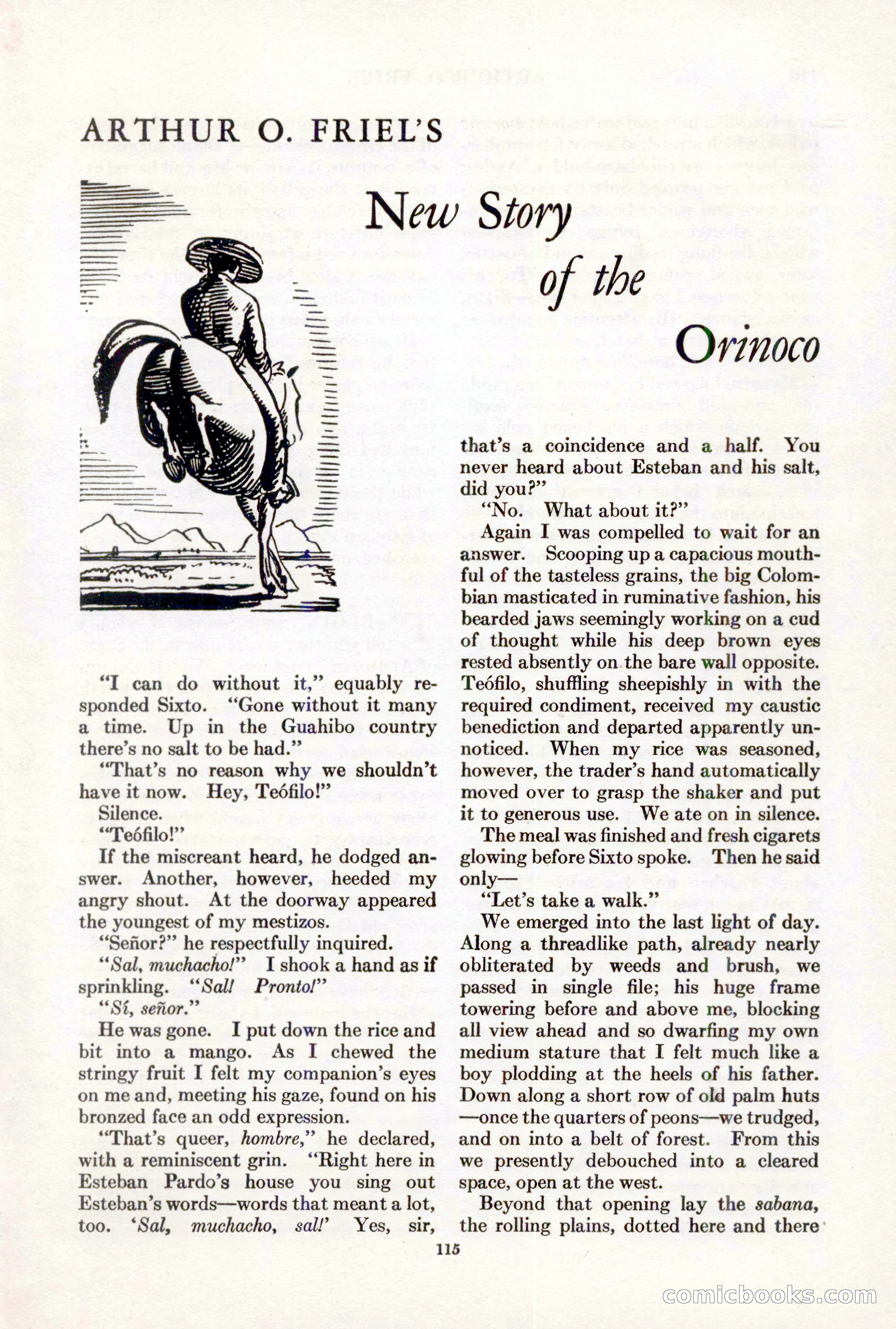 Adventure, February 1, 1927 — page 123 of 226