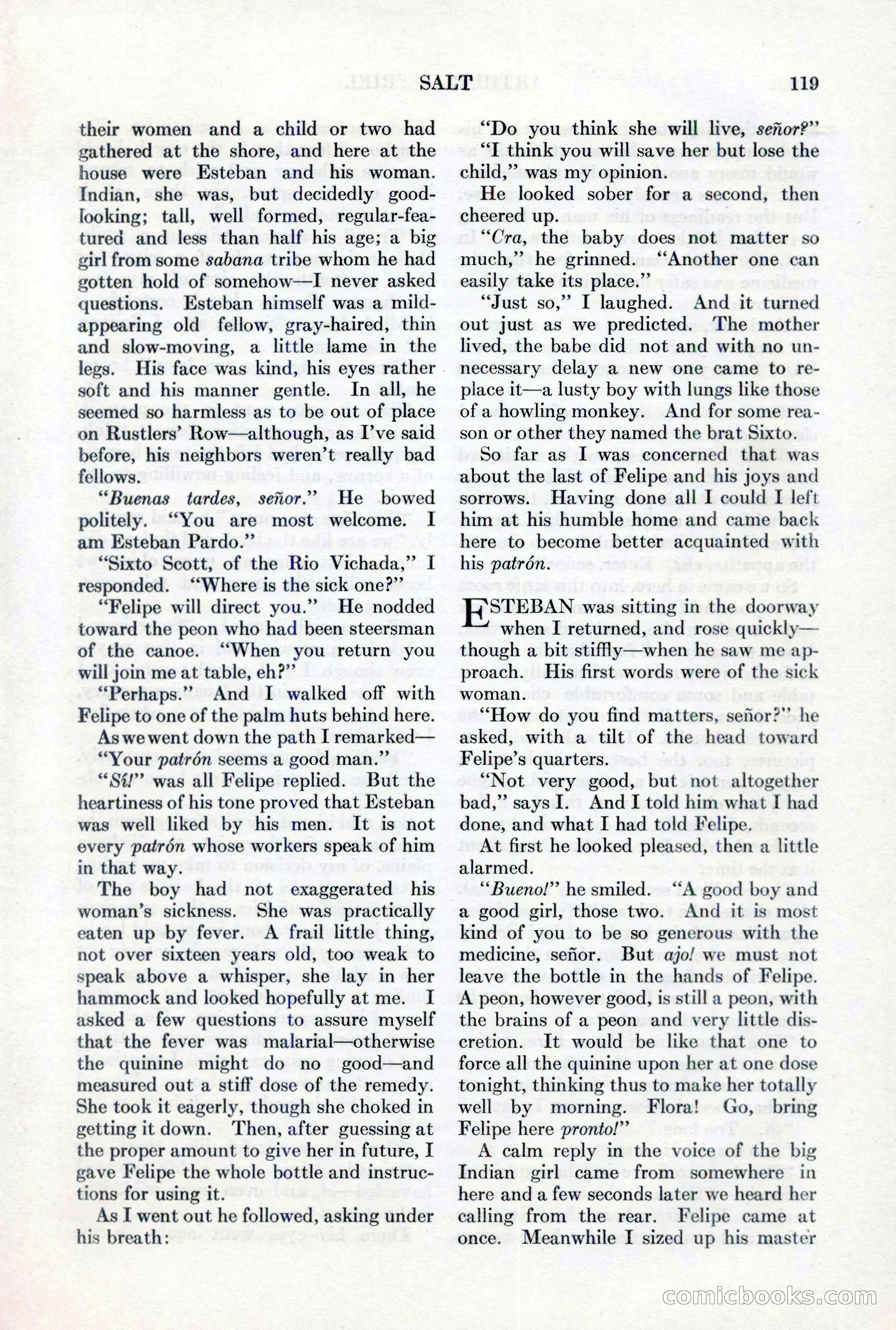 Adventure, February 1, 1927 — page 127 of 226