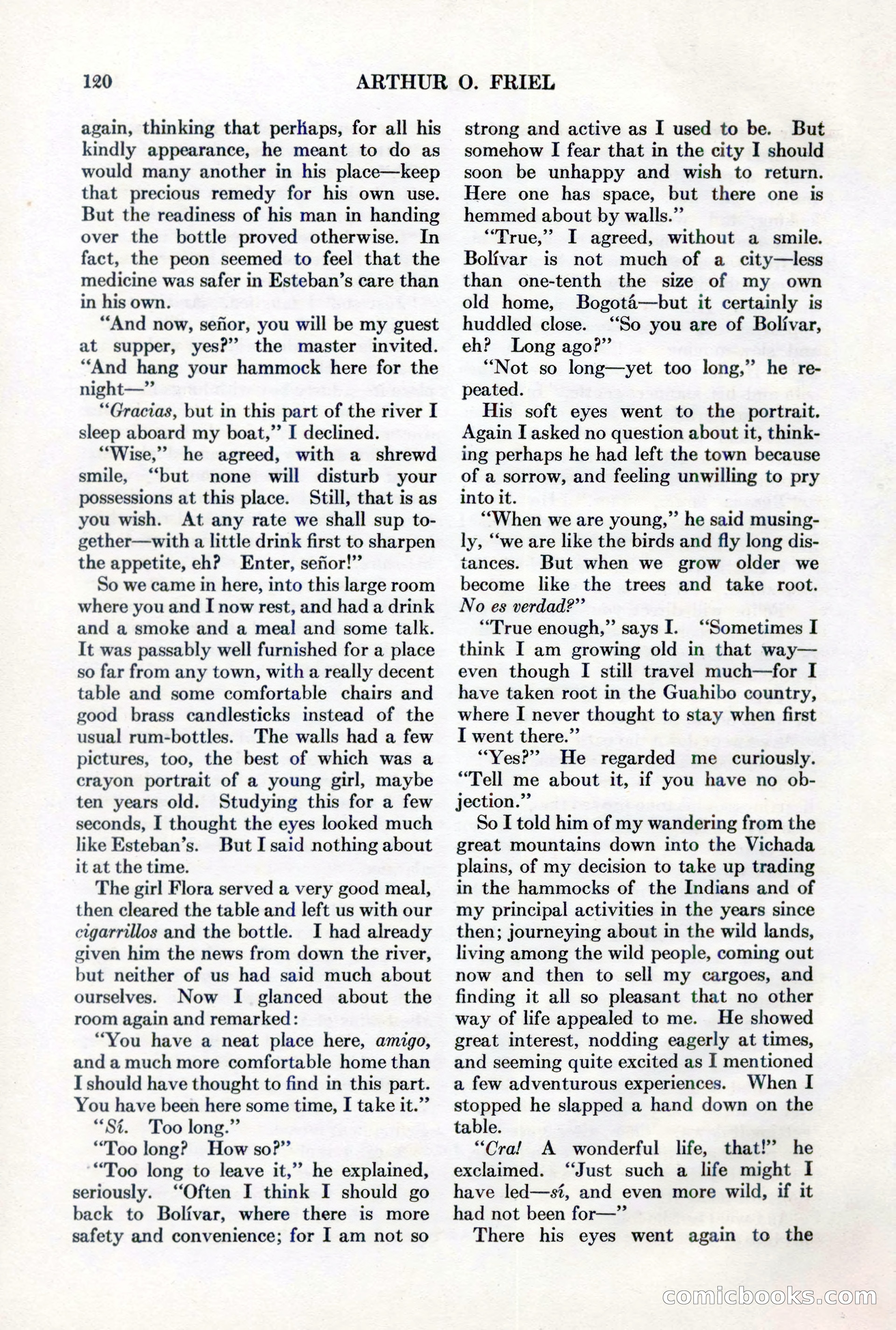 Adventure, February 1, 1927 — page 128 of 226