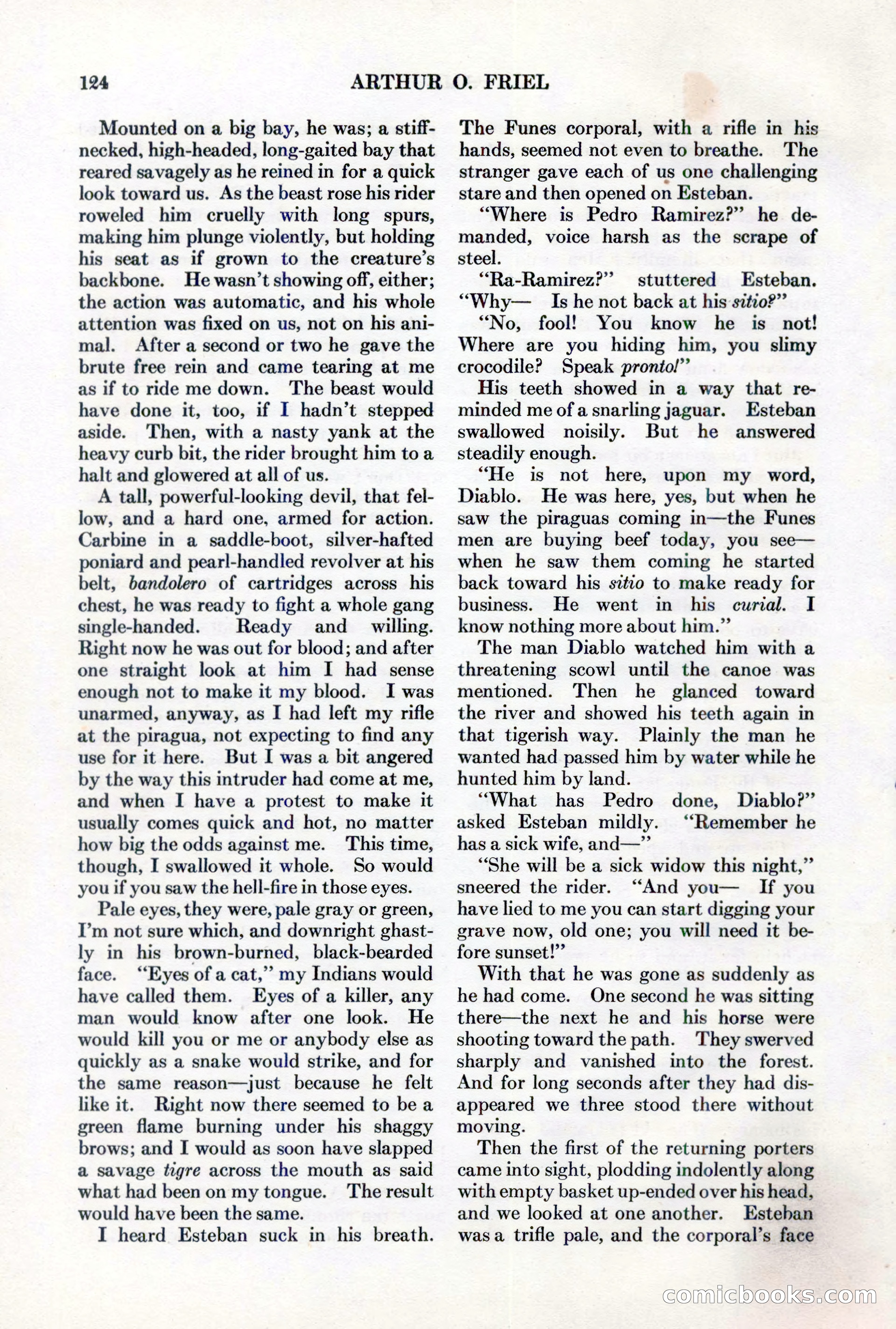 Adventure, February 1, 1927 — page 132 of 226