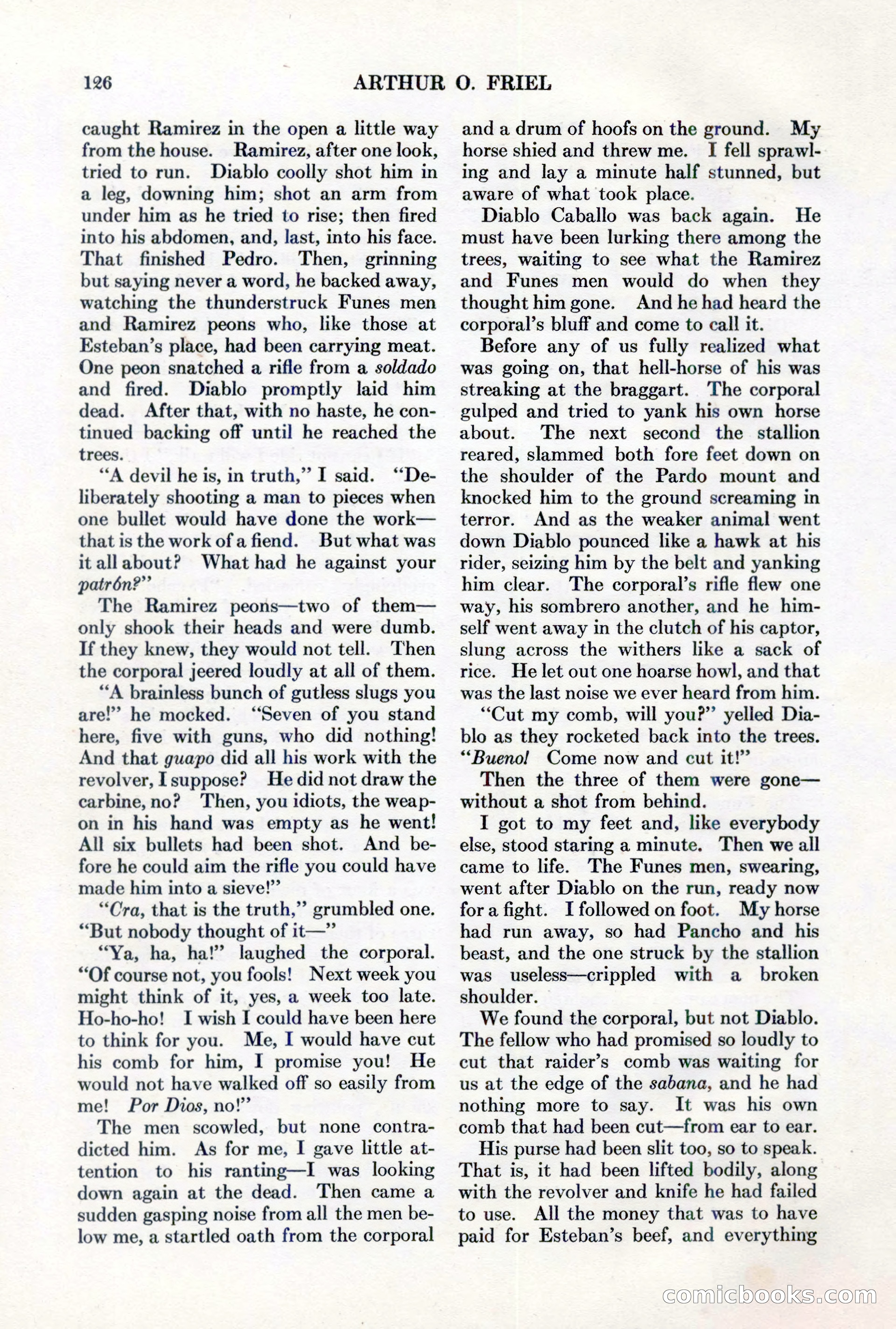 Adventure, February 1, 1927 — page 134 of 226
