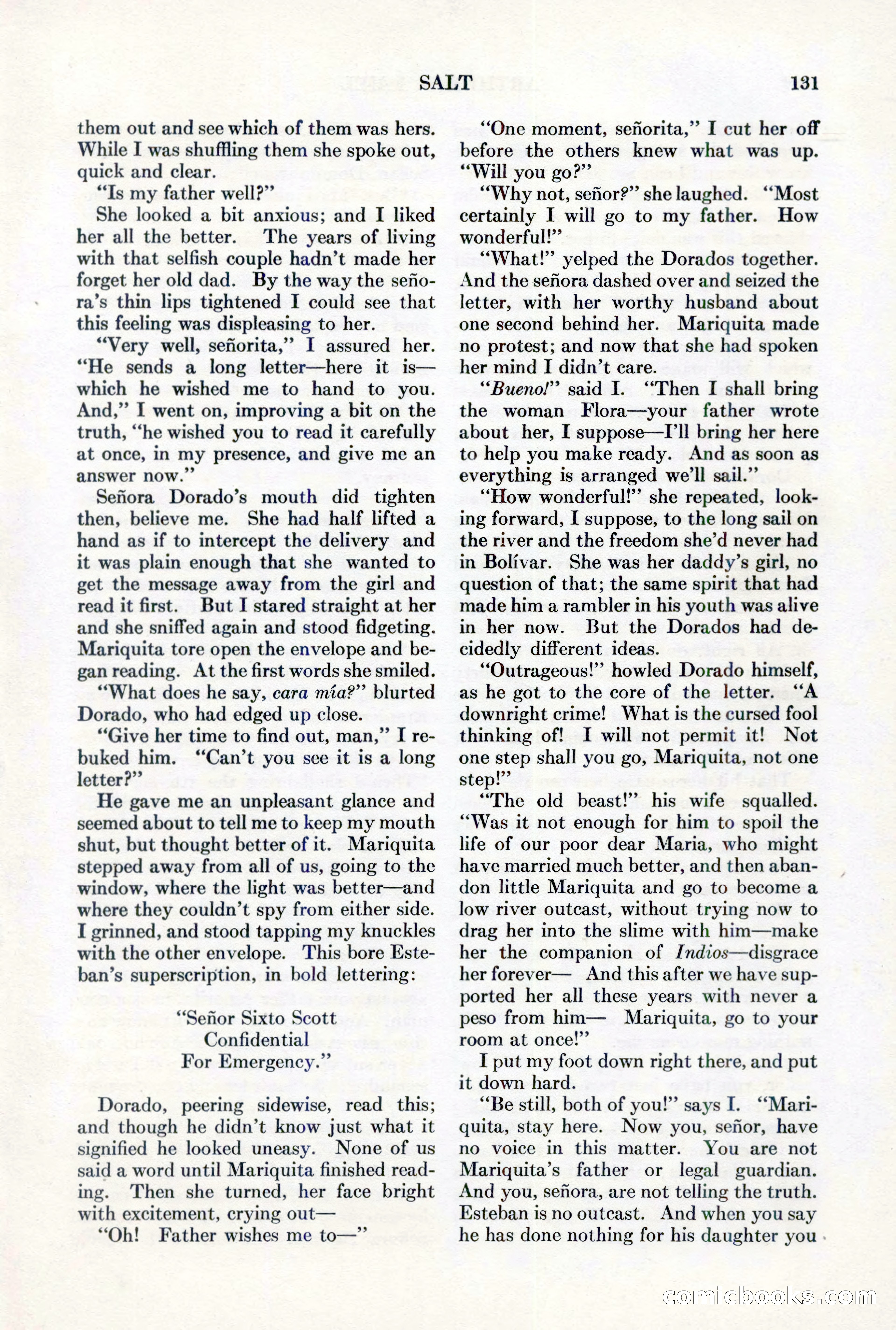 Adventure, February 1, 1927 — page 139 of 226