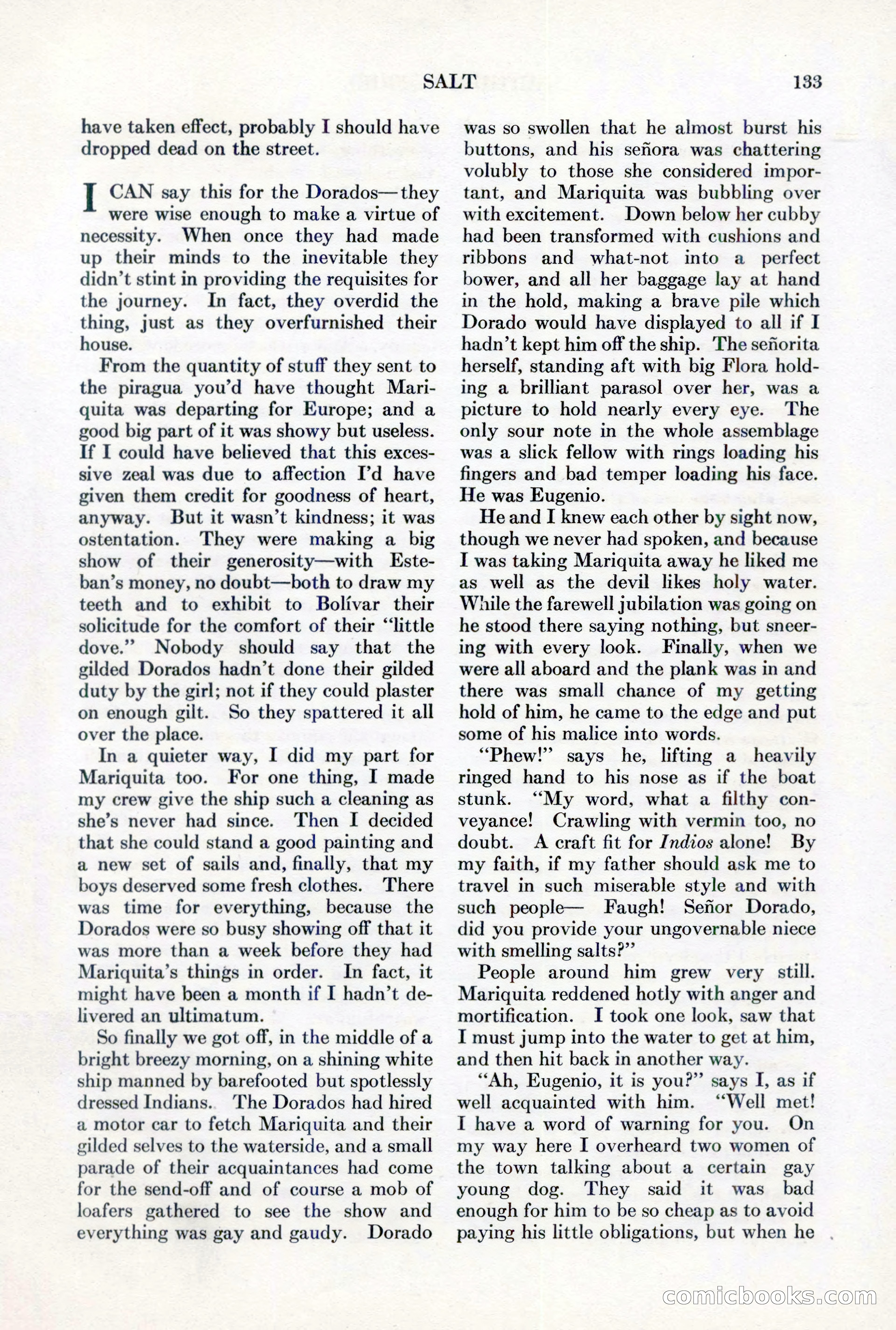 Adventure, February 1, 1927 — page 141 of 226