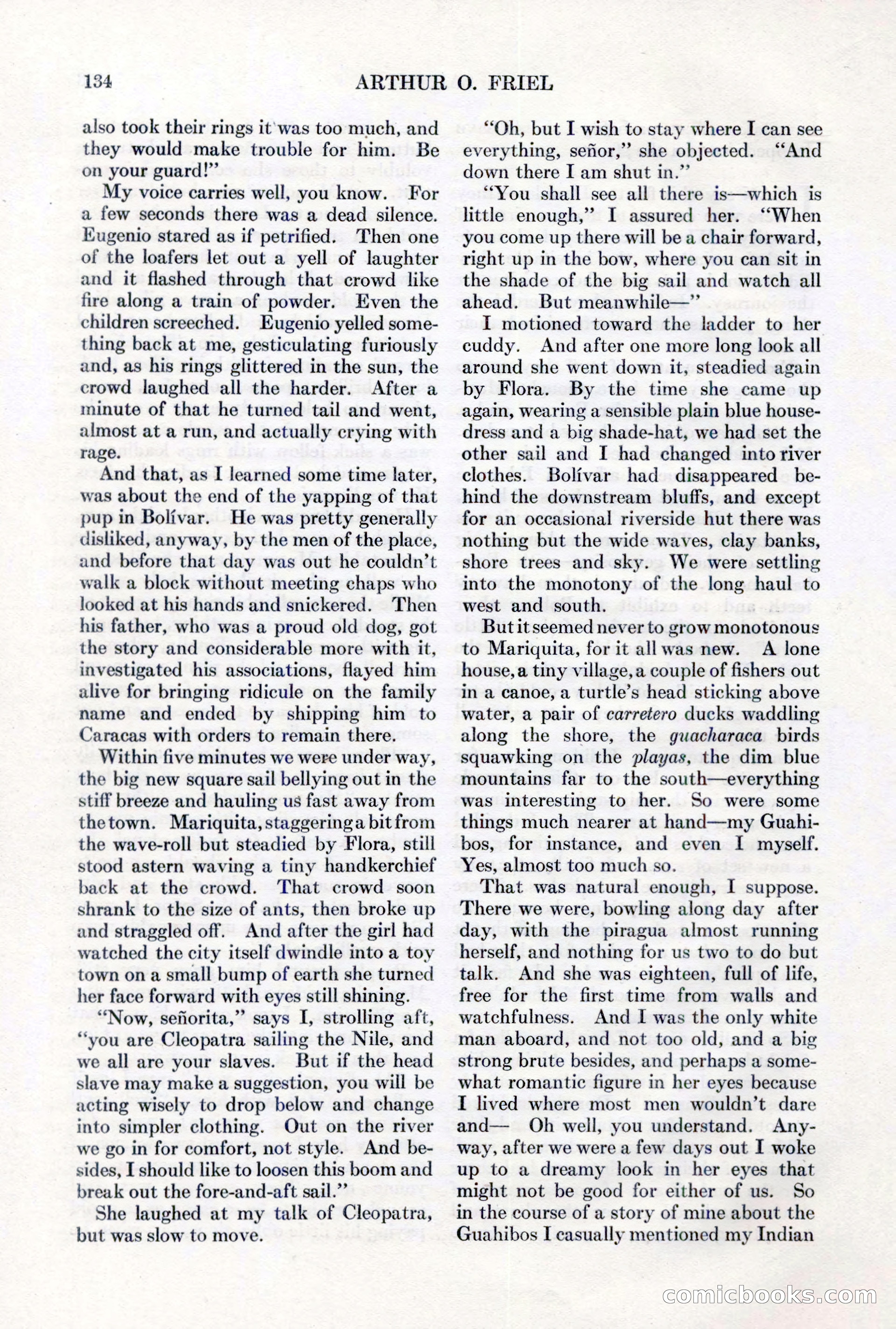 Adventure, February 1, 1927 — page 142 of 226