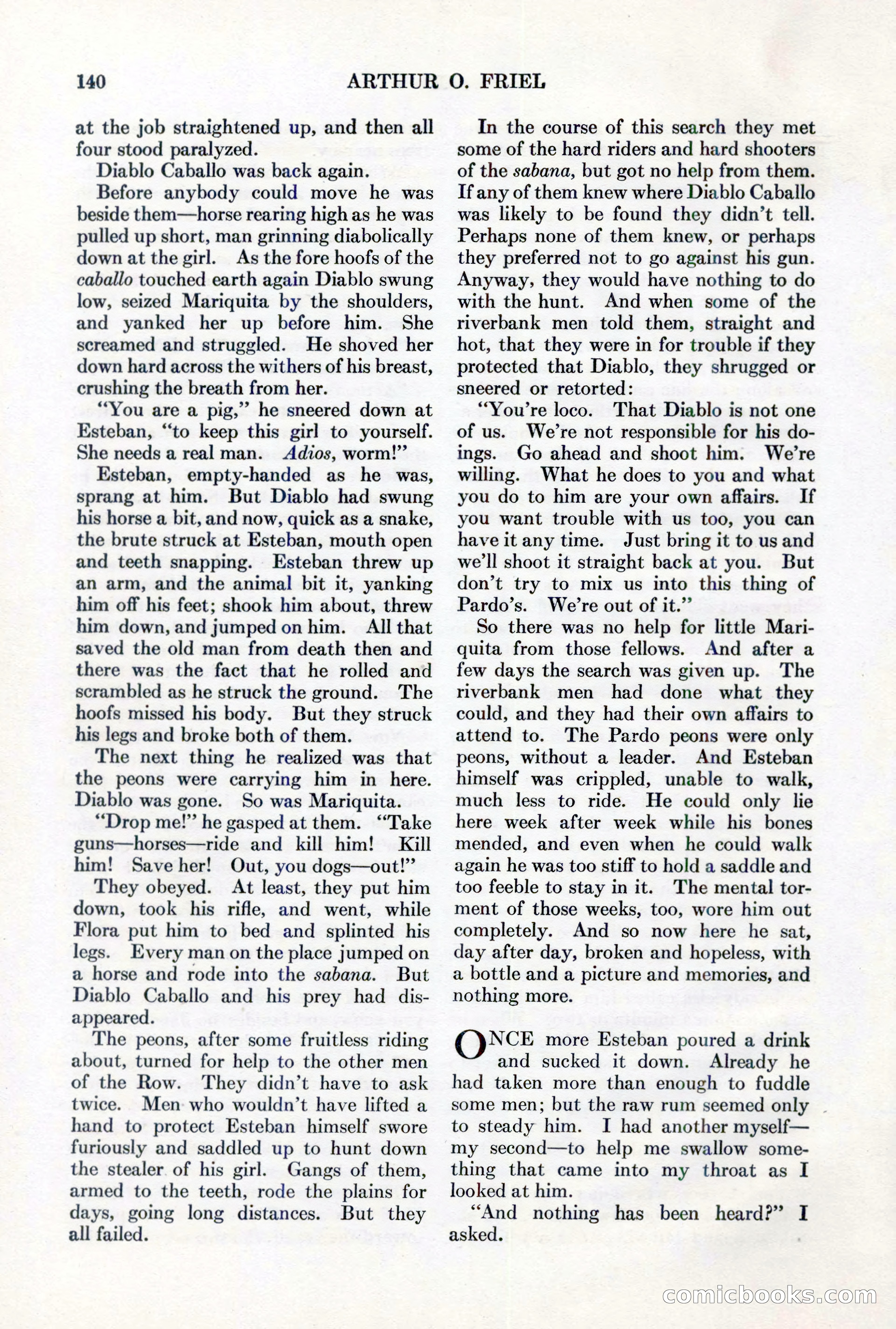 Adventure, February 1, 1927 — page 148 of 226