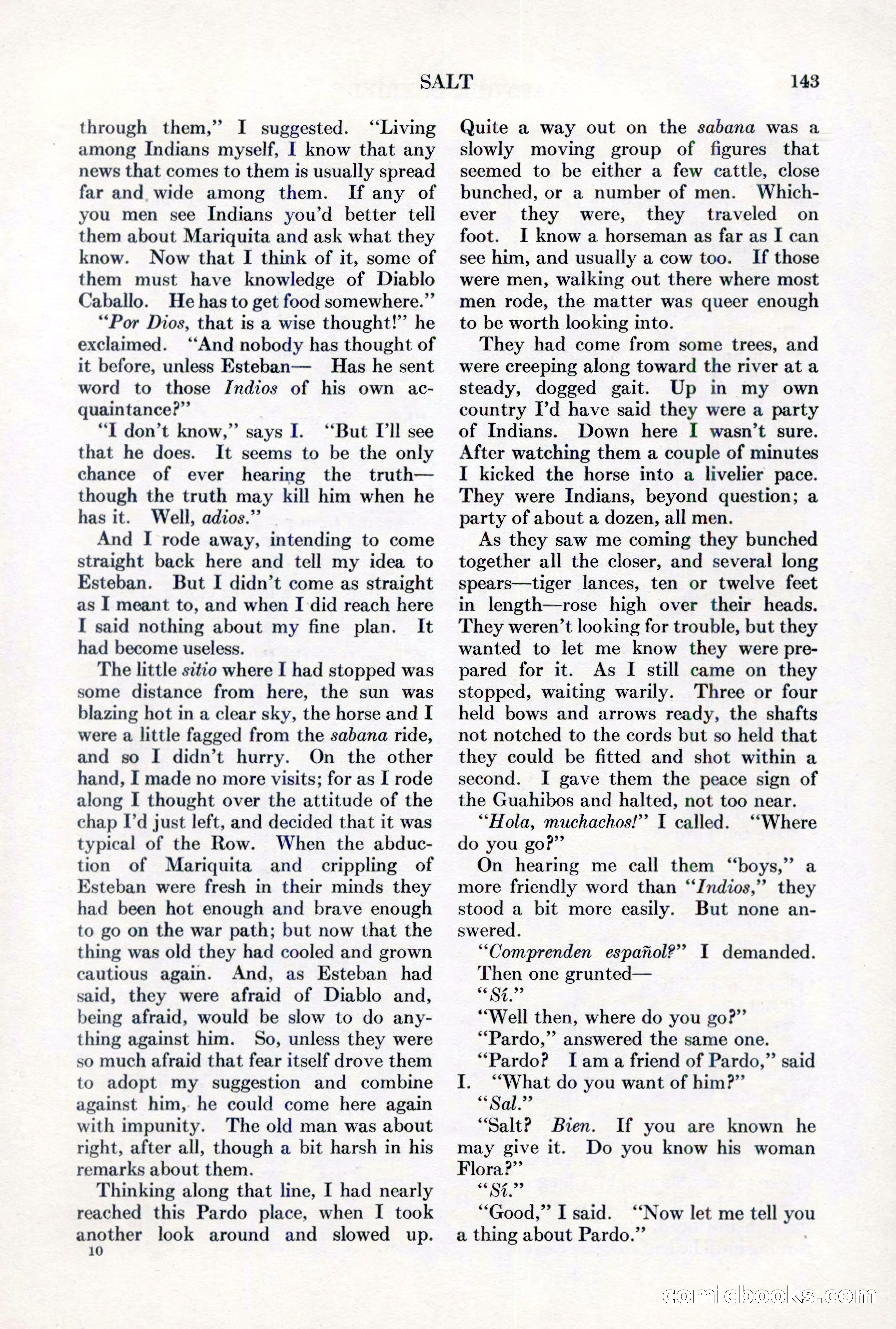 Adventure, February 1, 1927 — page 151 of 226
