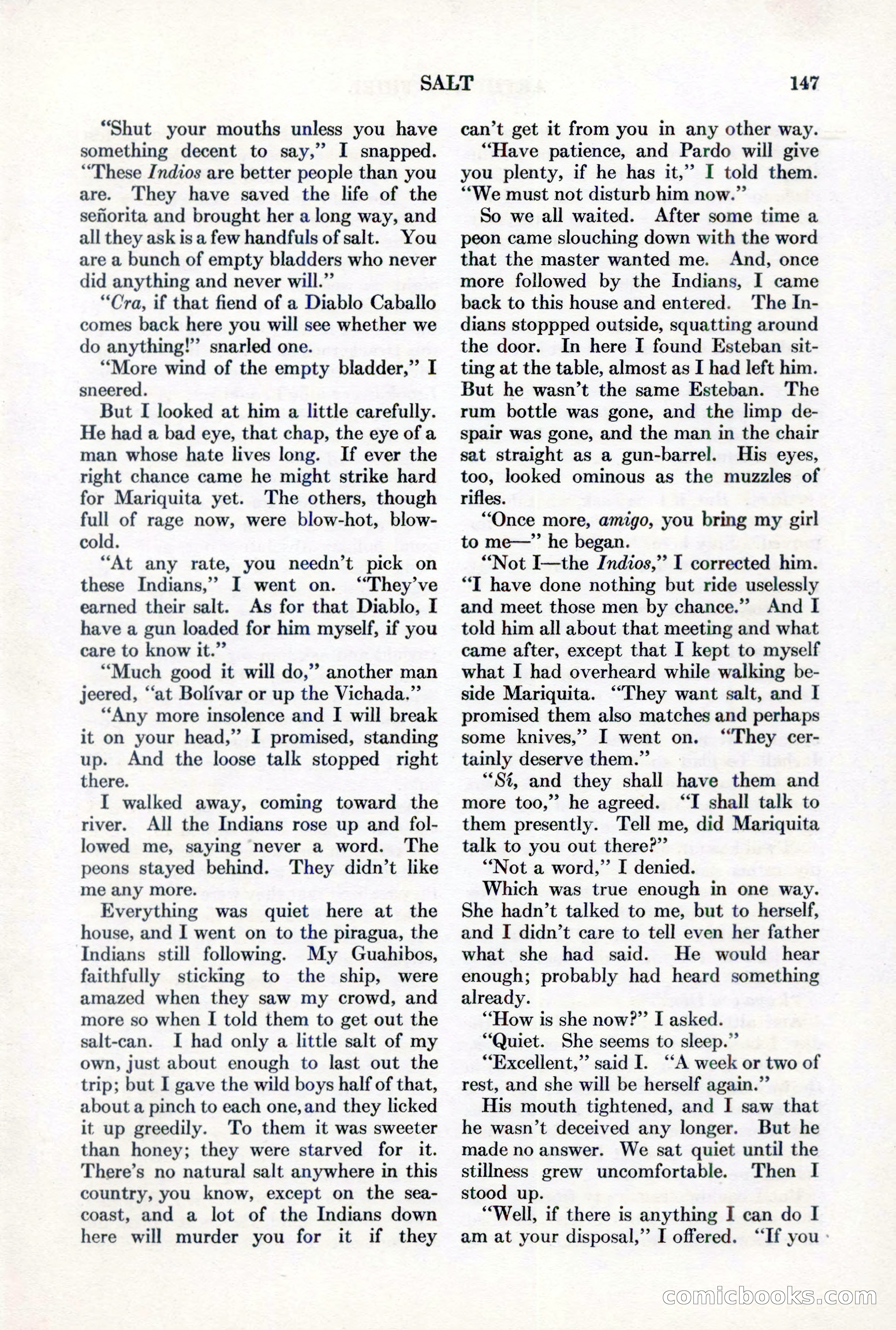 Adventure, February 1, 1927 — page 155 of 226