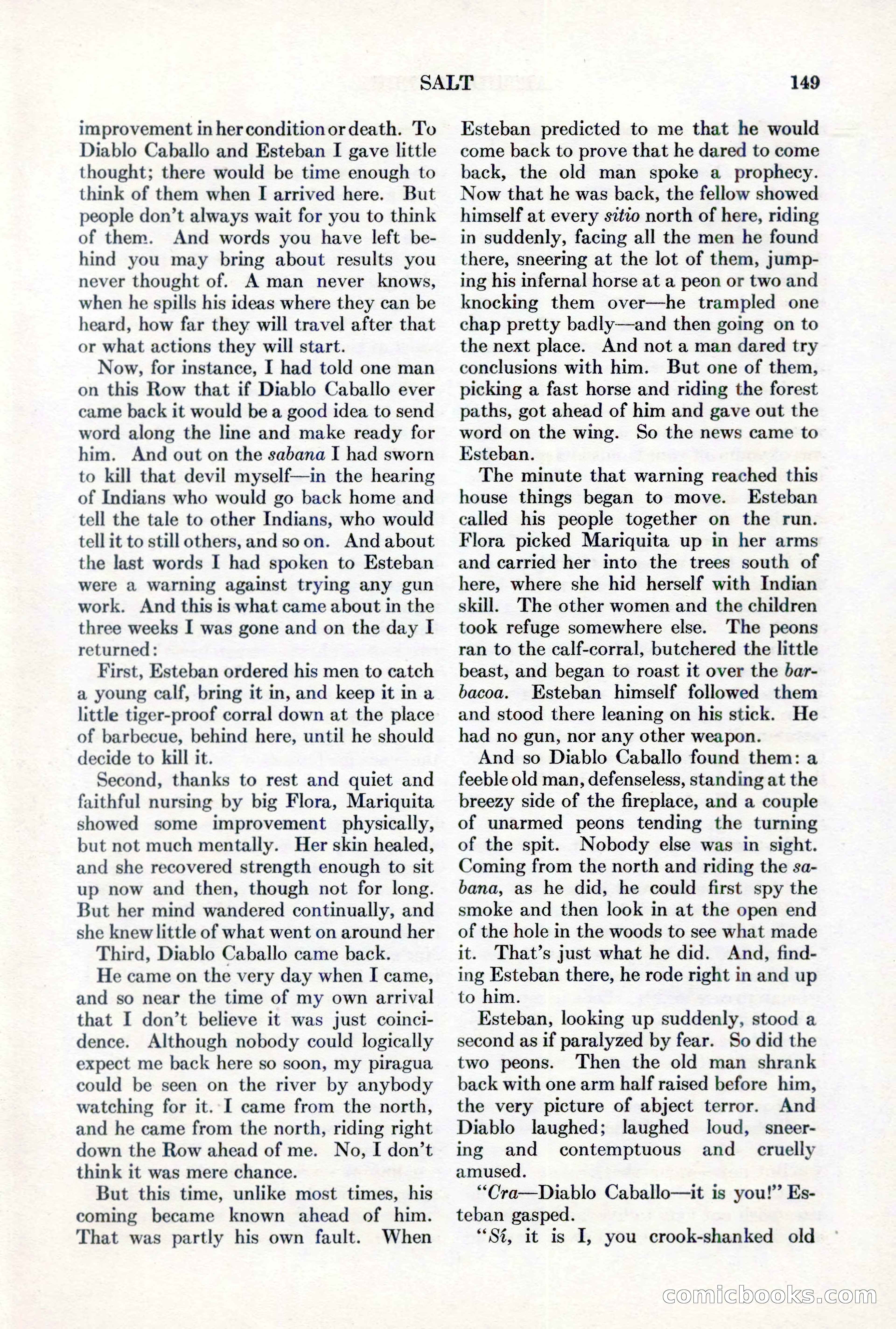 Adventure, February 1, 1927 — page 157 of 226