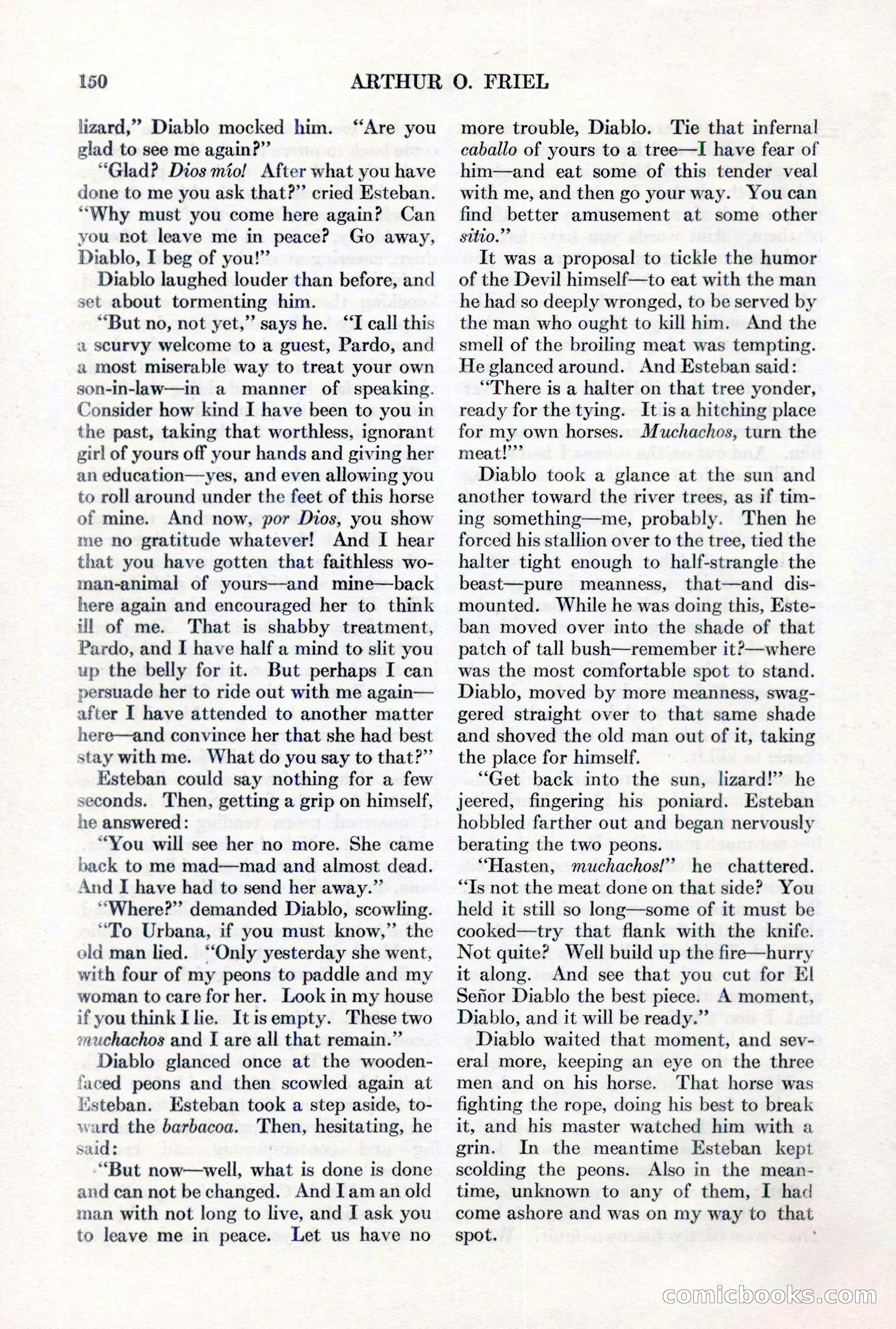 Adventure, February 1, 1927 — page 158 of 226