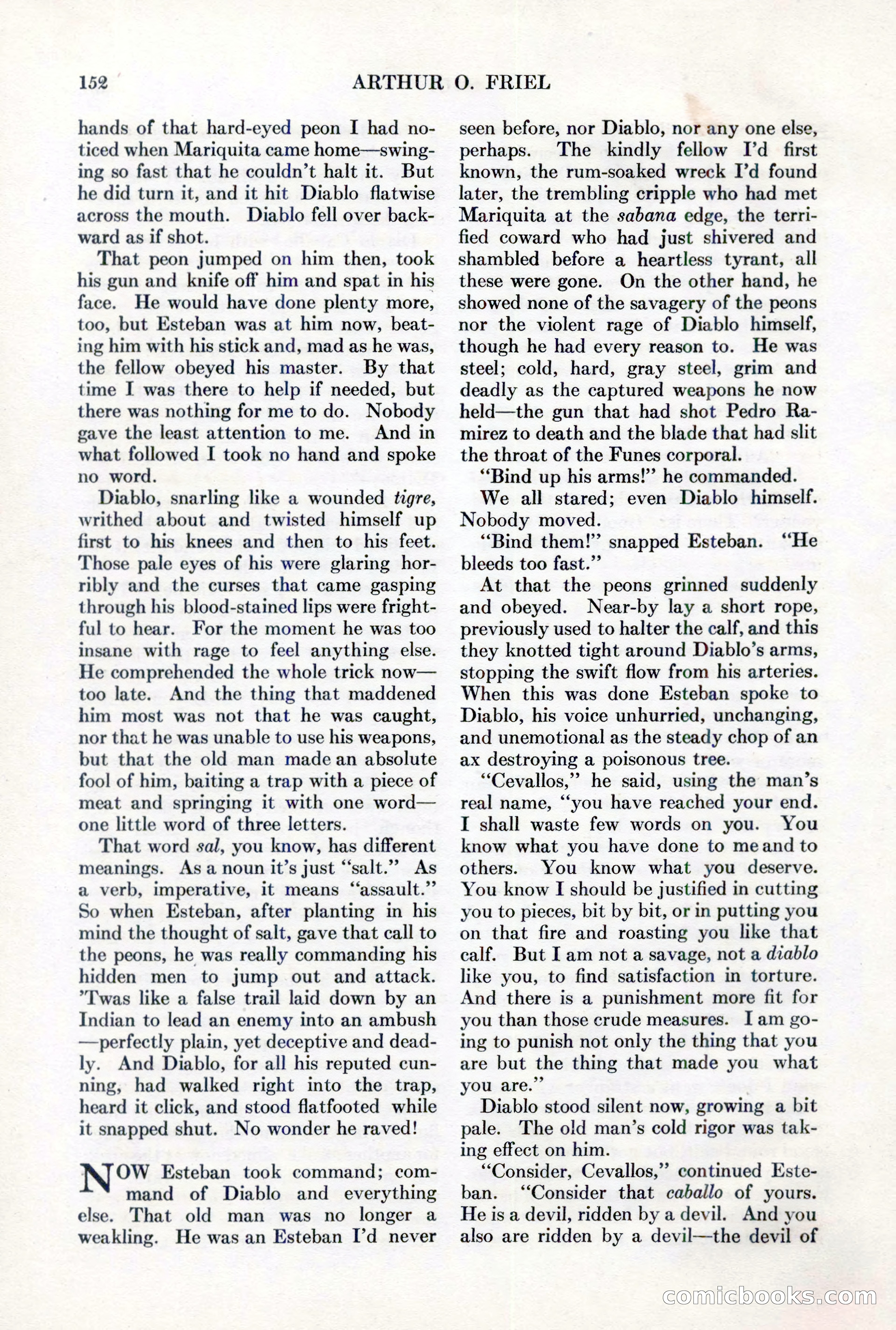 Adventure, February 1, 1927 — page 160 of 226